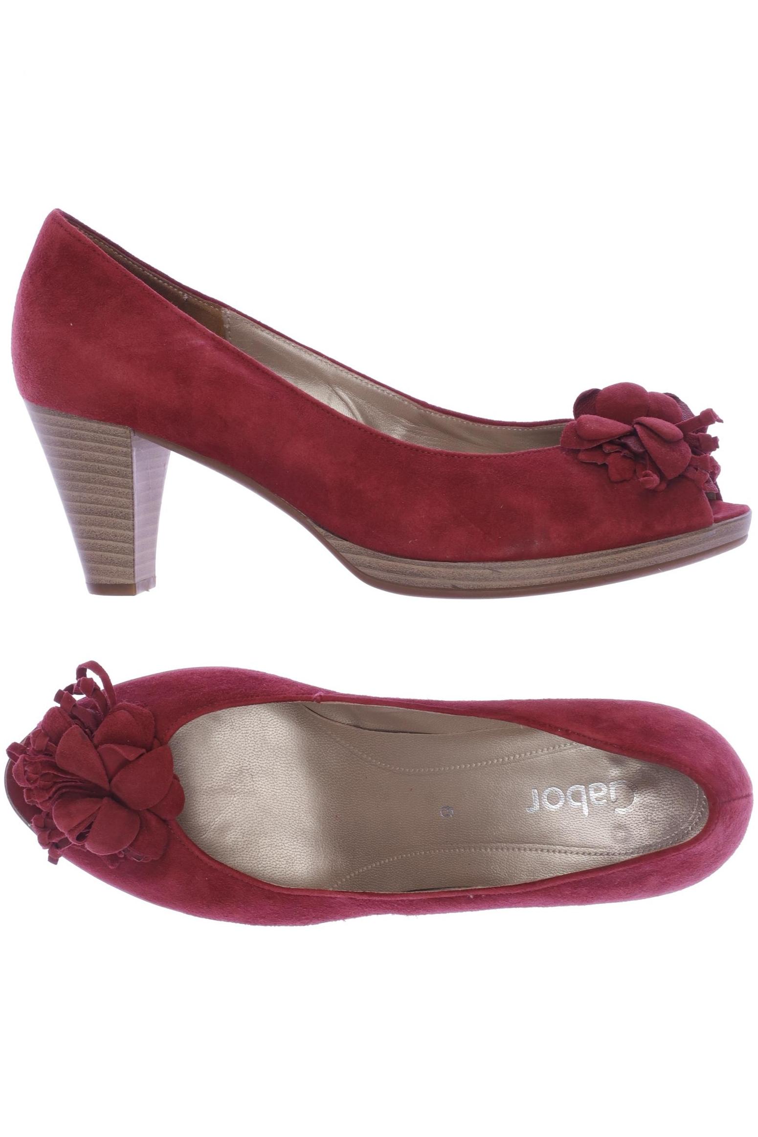 

Gabor Damen Pumps, rot, Gr. 6