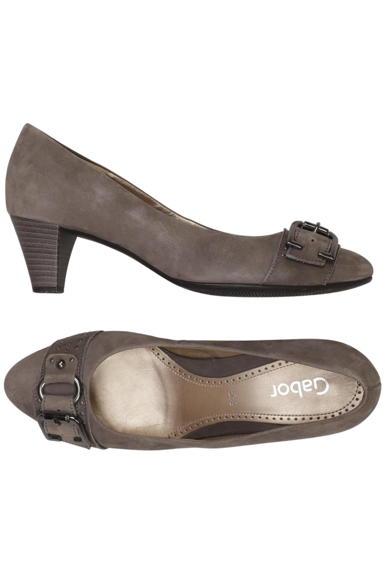 

Gabor Damen Pumps, grau, Gr. 5.5