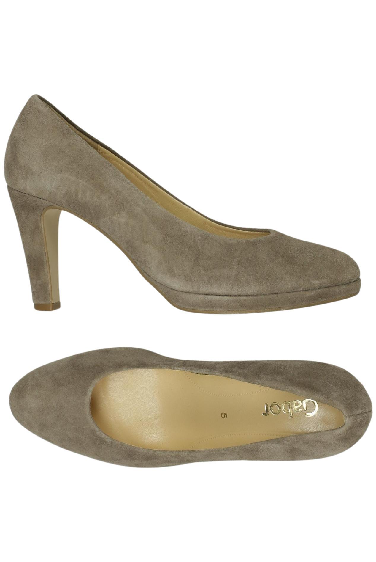 

Gabor Damen Pumps, beige, Gr. 5