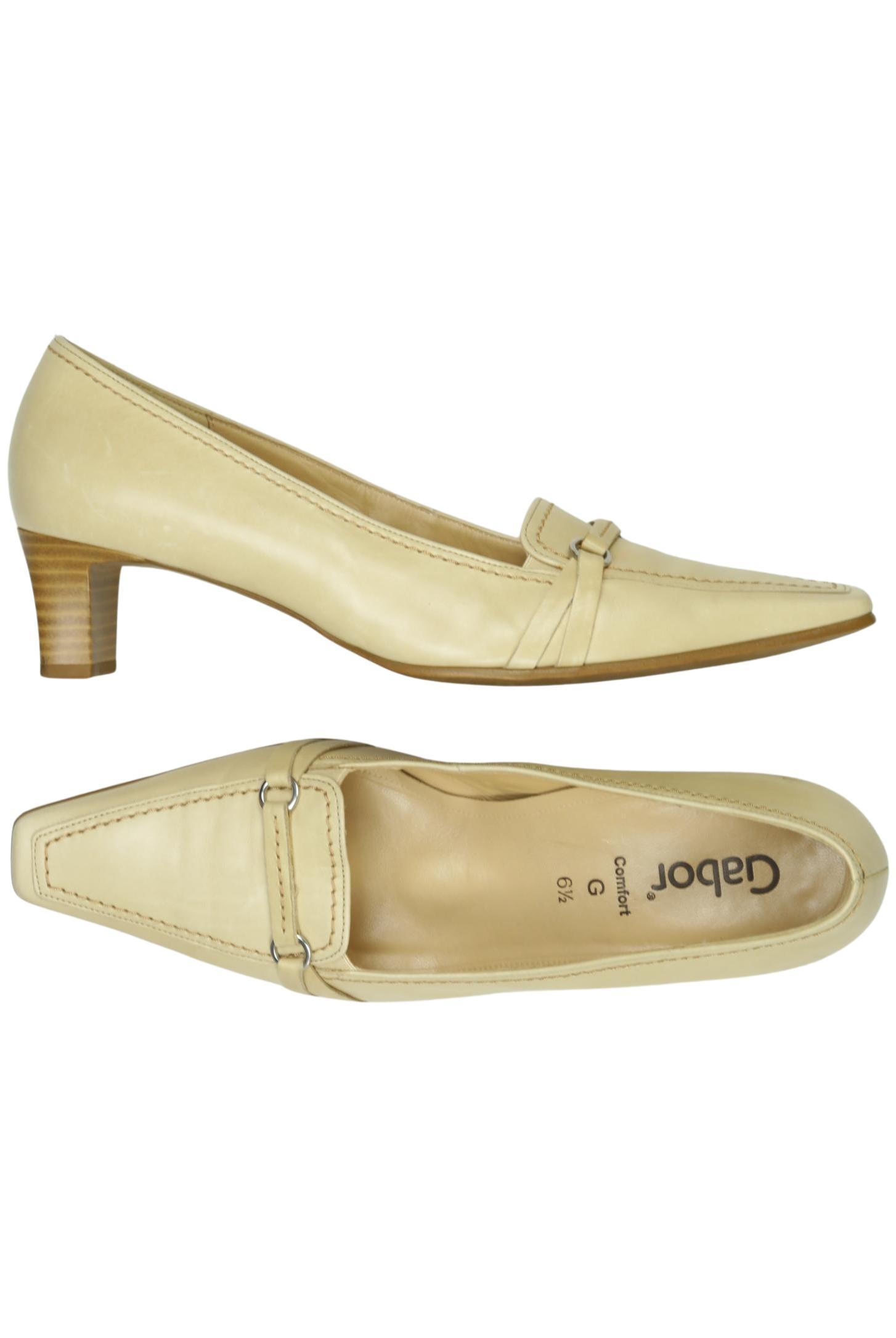 

Gabor Damen Pumps, beige, Gr. 6.5