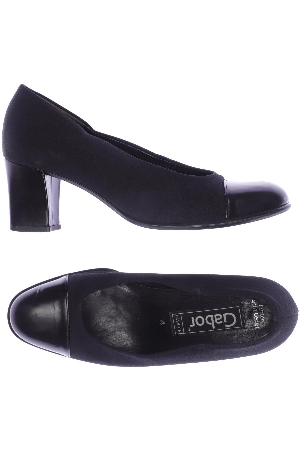 

Gabor Damen Pumps, schwarz, Gr. 4