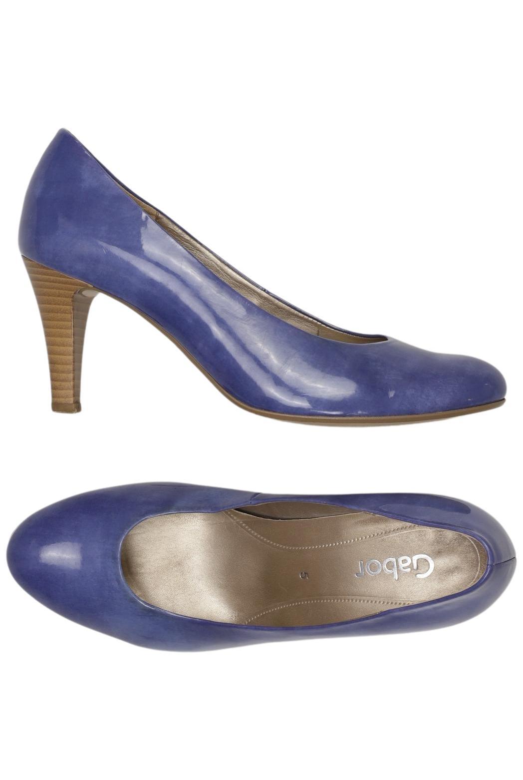 

Gabor Damen Pumps, blau, Gr. 5