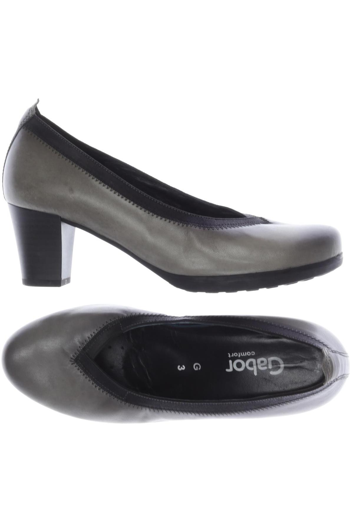 

Gabor Damen Pumps, grau, Gr. 3