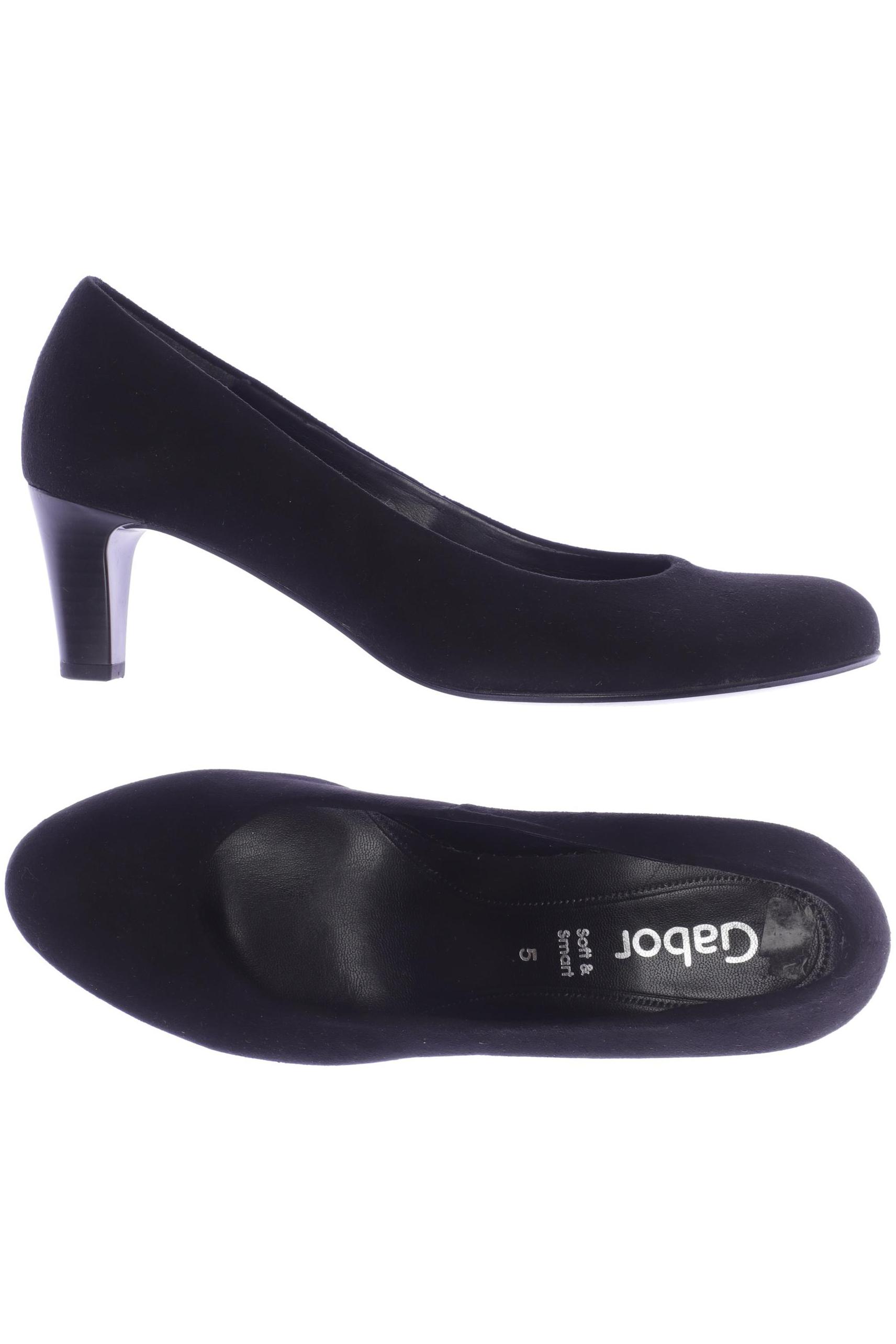 

Gabor Damen Pumps, schwarz, Gr. 5