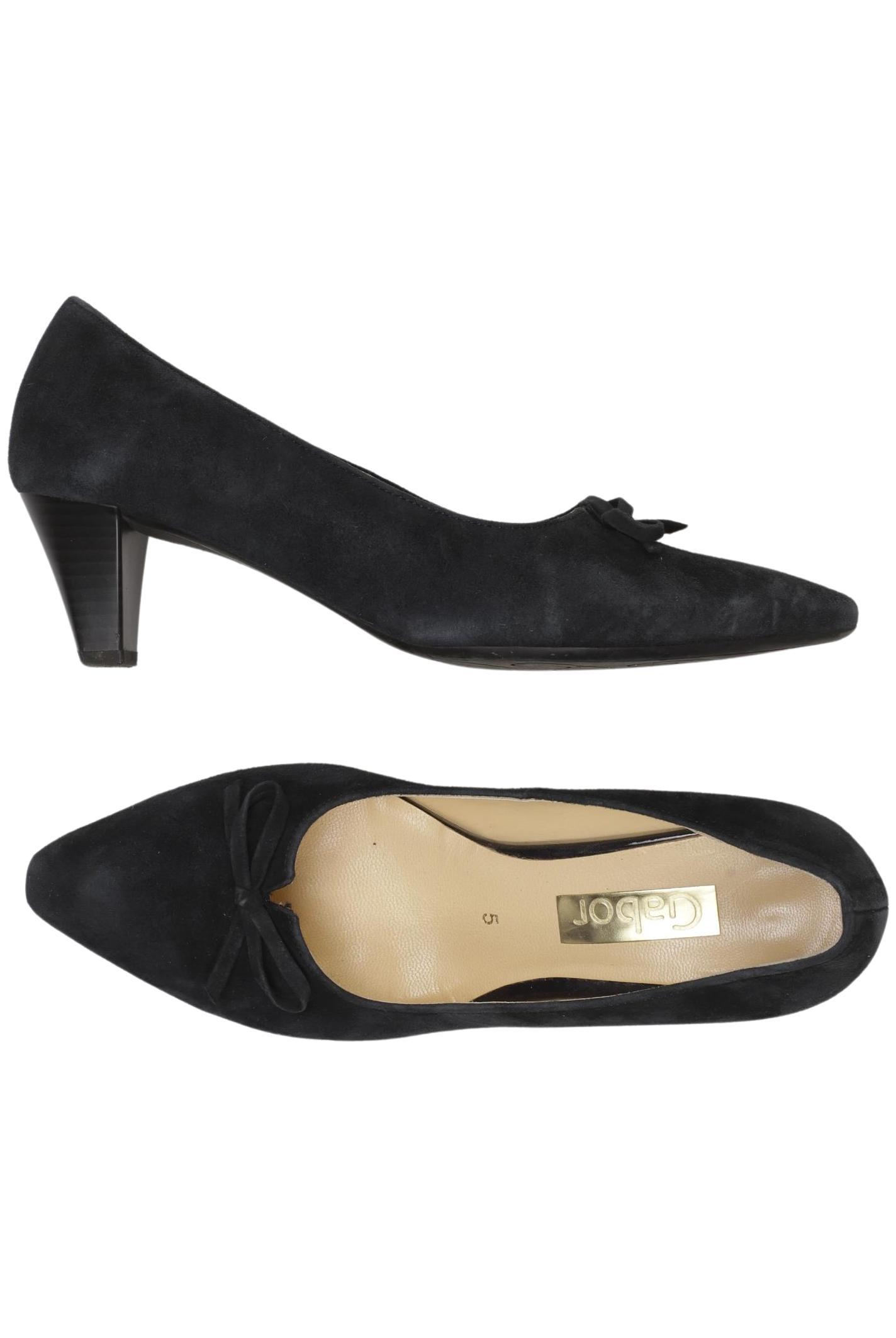 

Gabor Damen Pumps, schwarz, Gr. 5