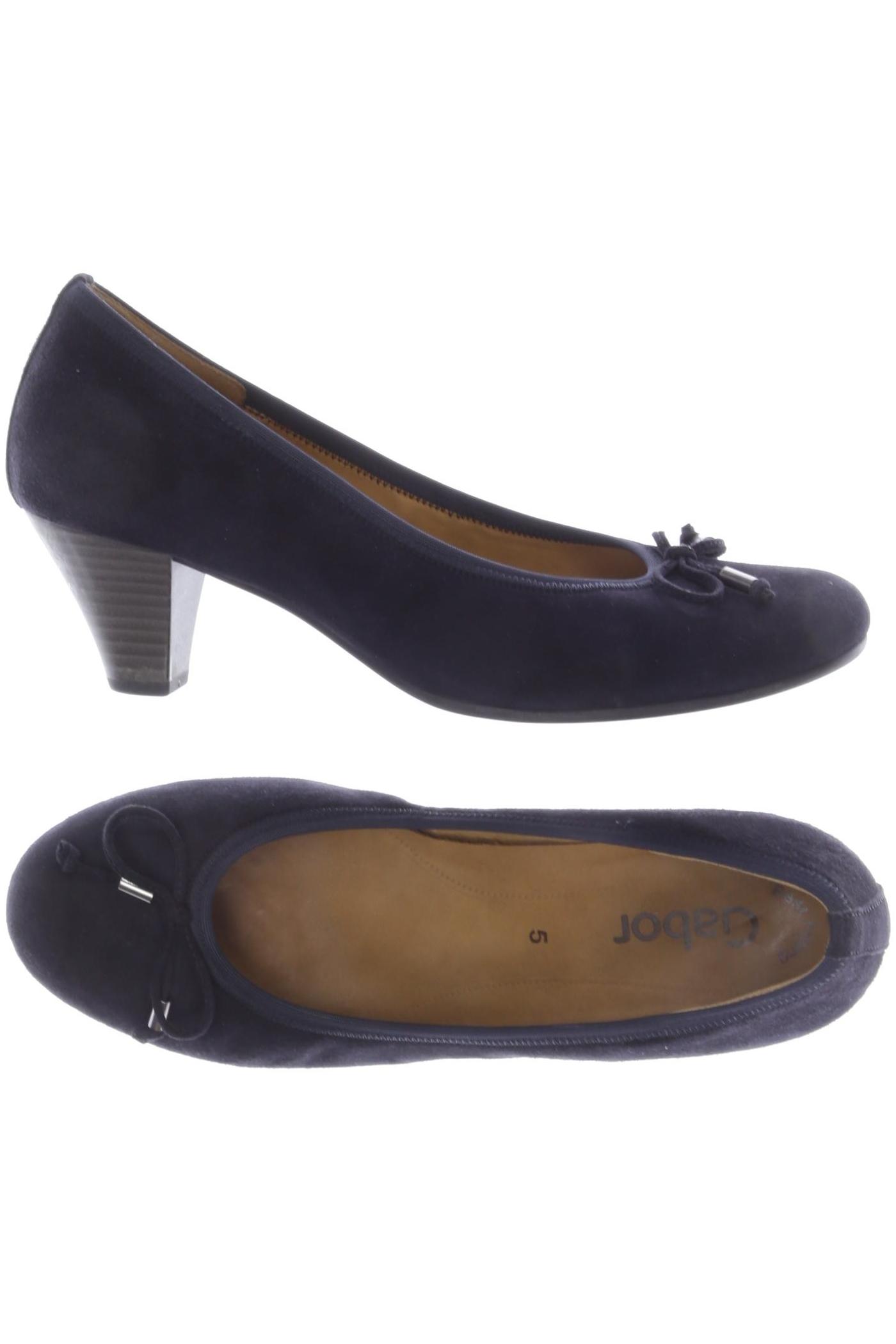 

Gabor Damen Pumps, marineblau, Gr. 5