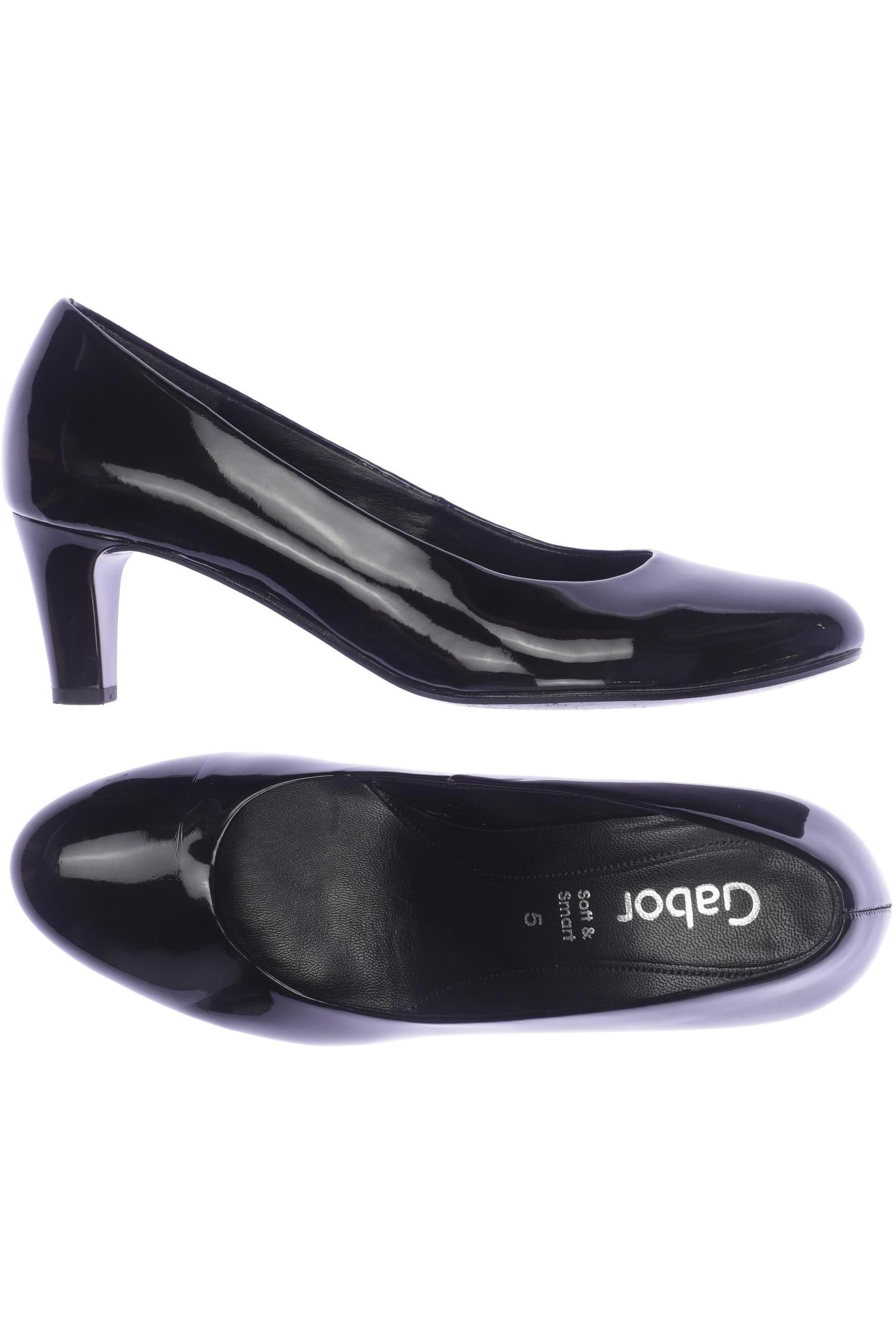 

Gabor Damen Pumps, schwarz, Gr. 5