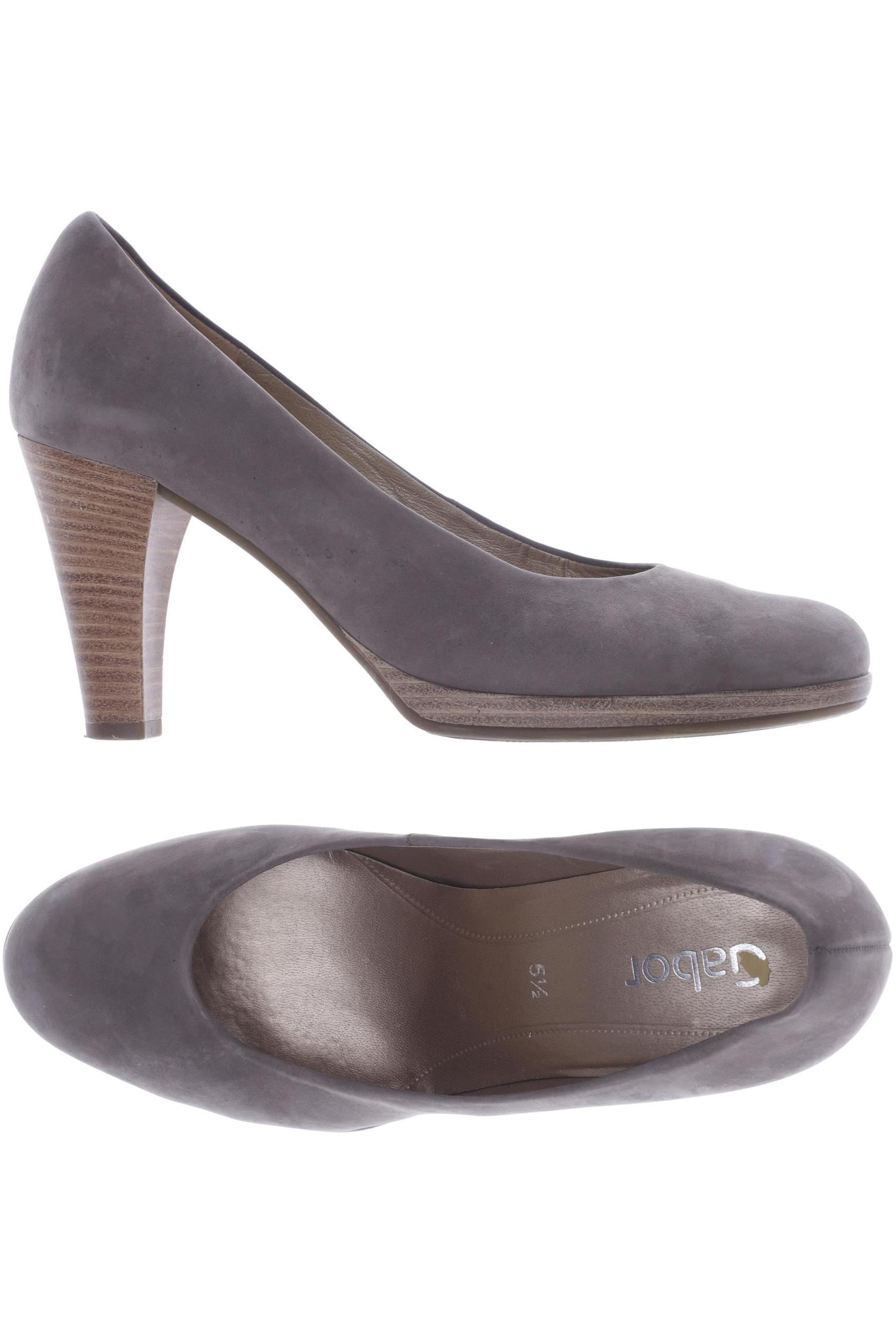 

Gabor Damen Pumps, grau, Gr. 5.5