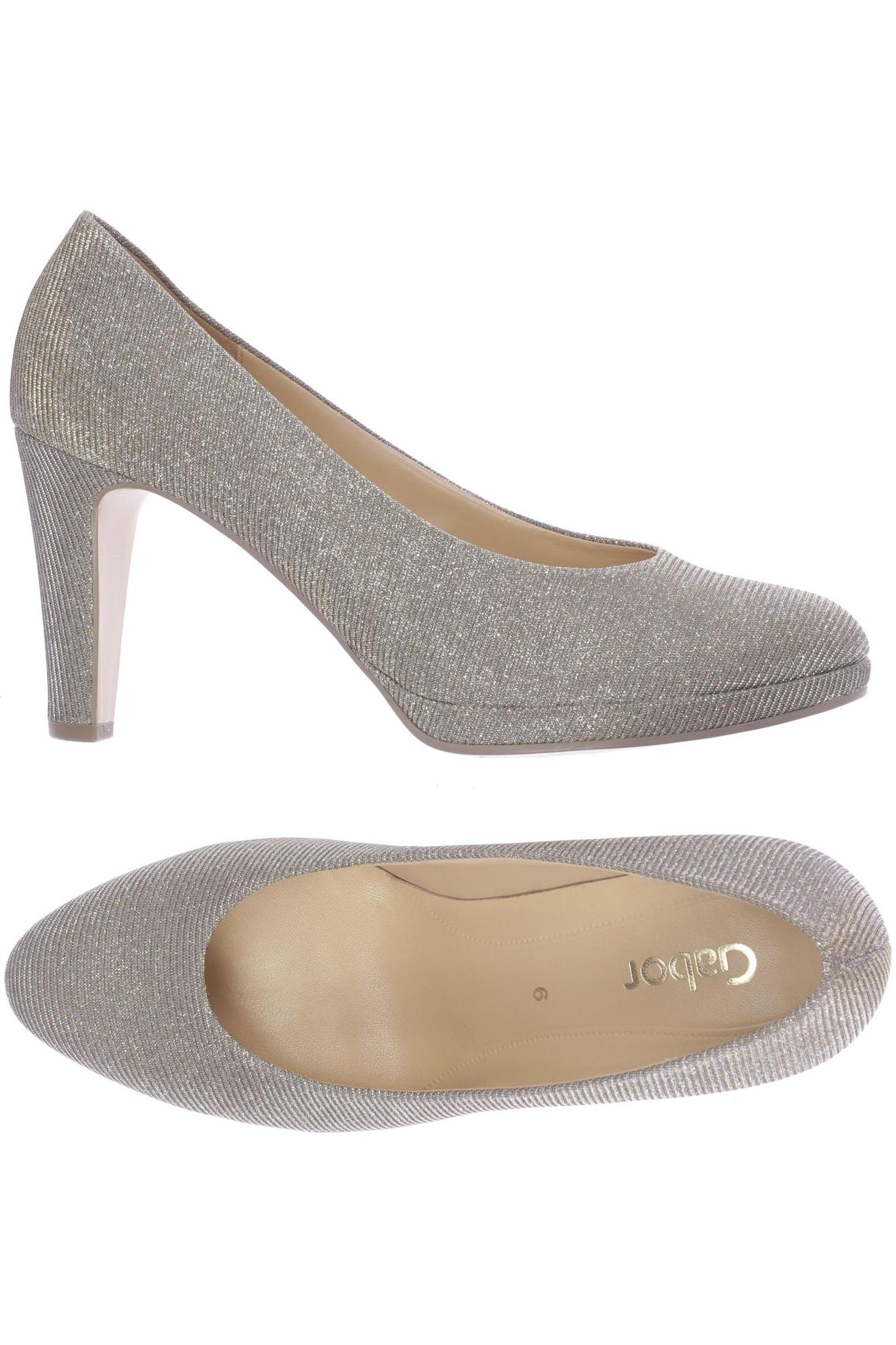 

Gabor Damen Pumps, grau, Gr. 6