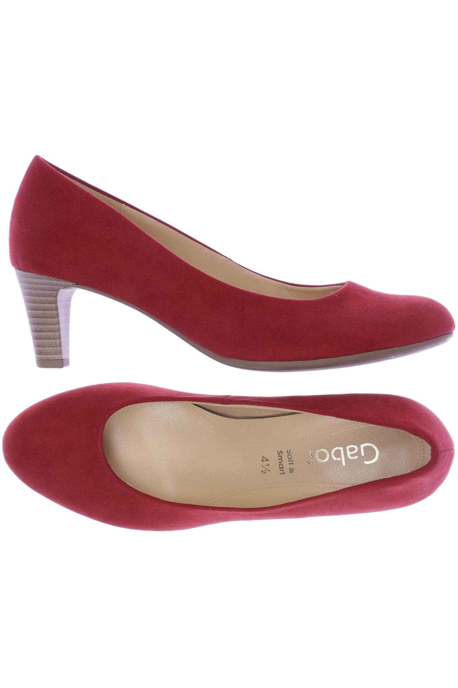 

Gabor Damen Pumps, rot, Gr. 4.5
