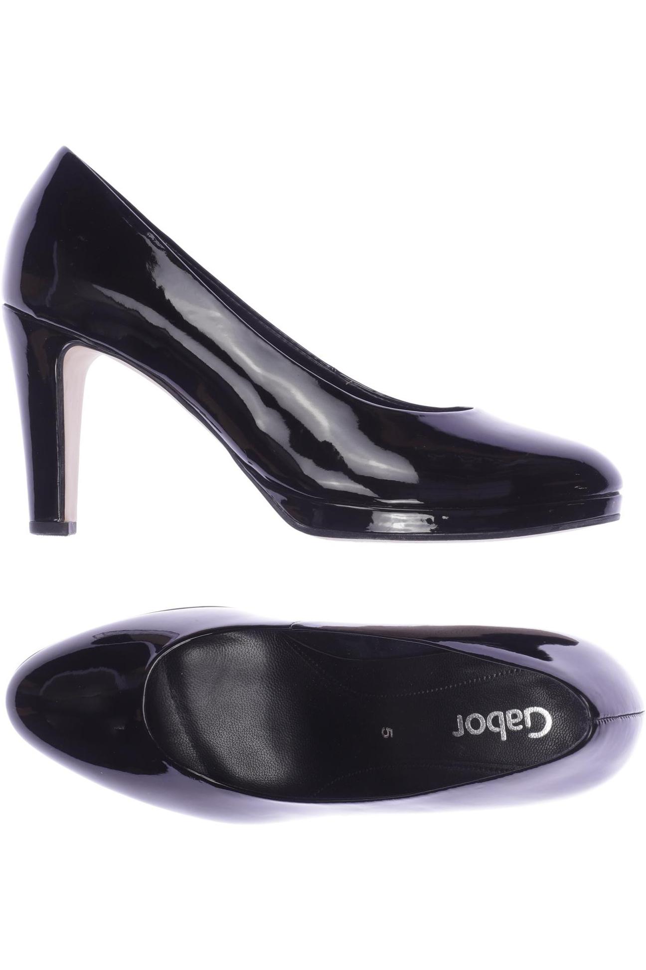 

Gabor Damen Pumps, schwarz, Gr. 5