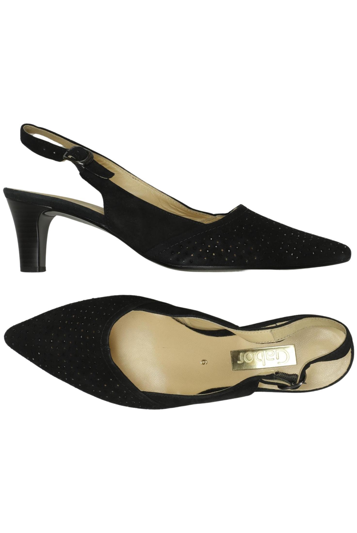 

Gabor Damen Pumps, schwarz, Gr. 6