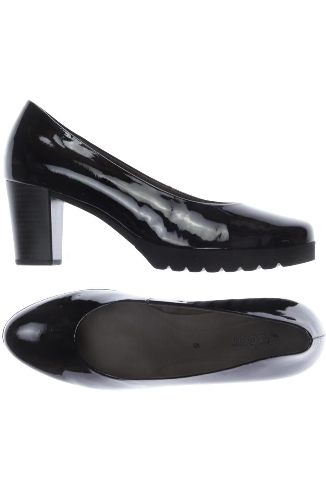 

Gabor Damen Pumps, schwarz, Gr. 5