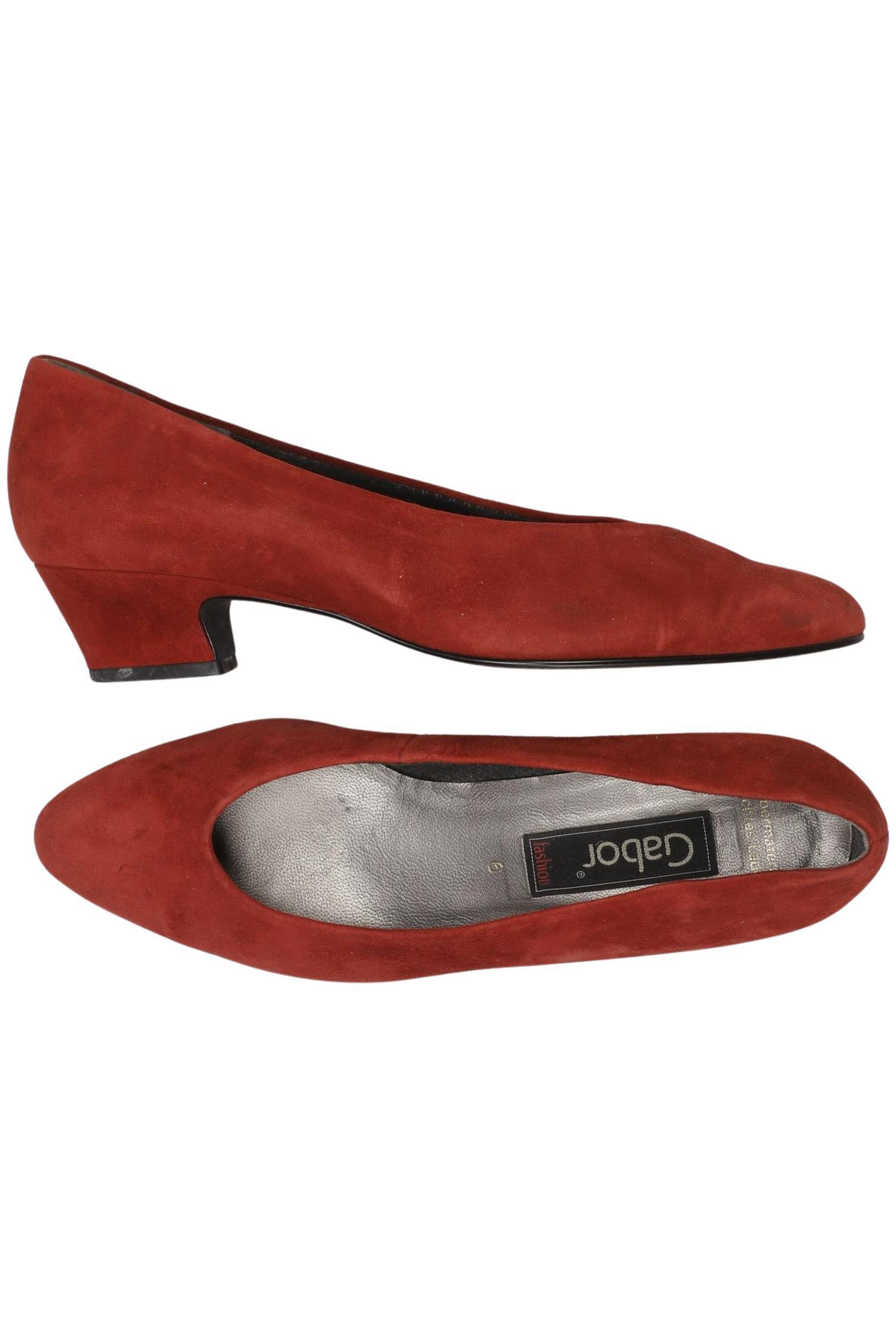 

Gabor Damen Pumps, rot, Gr. 6