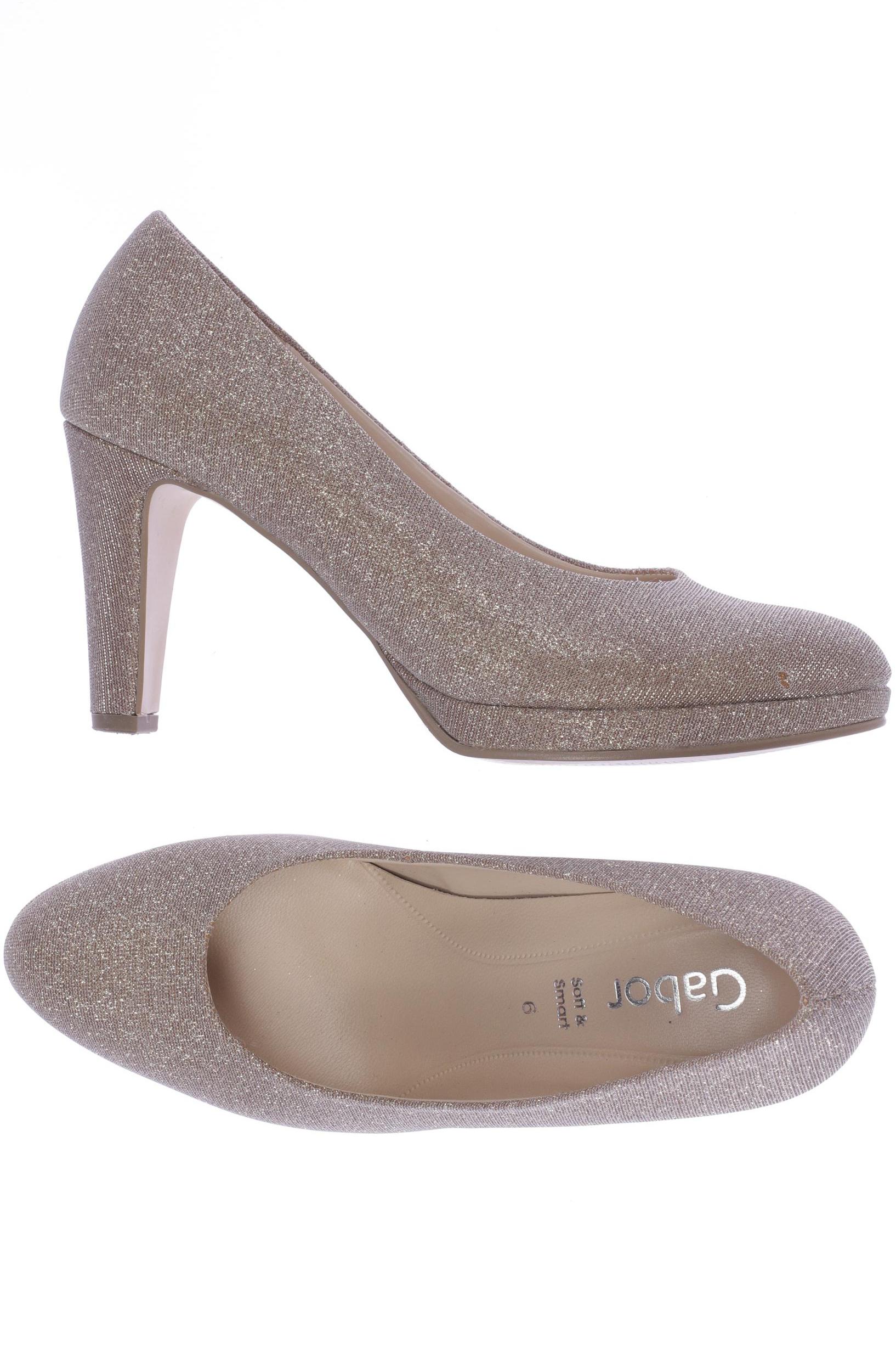 

Gabor Damen Pumps, beige, Gr. 6