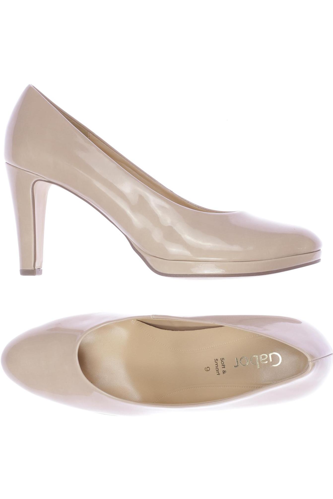 

Gabor Damen Pumps, beige, Gr. 6