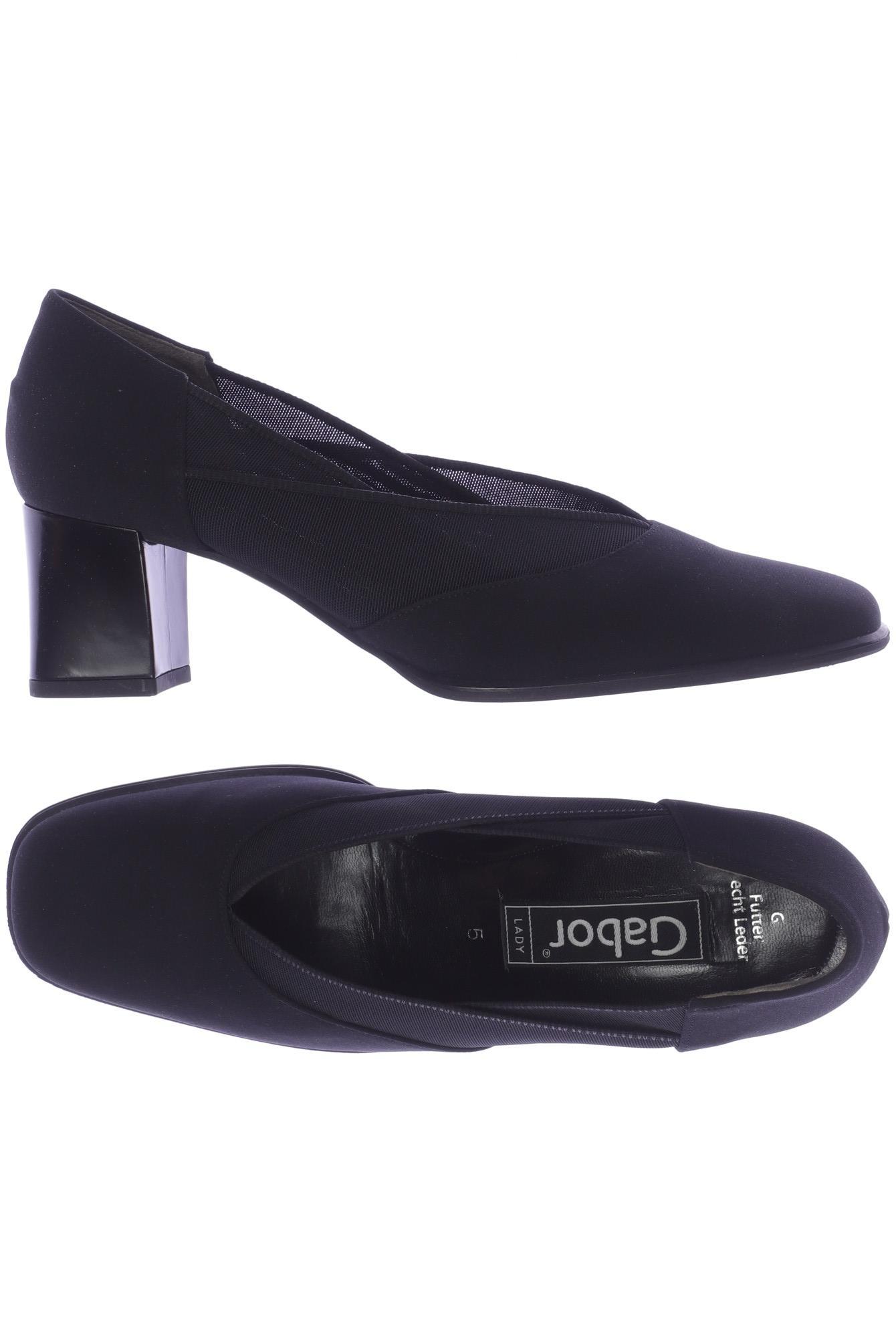 

Gabor Damen Pumps, schwarz, Gr. 5