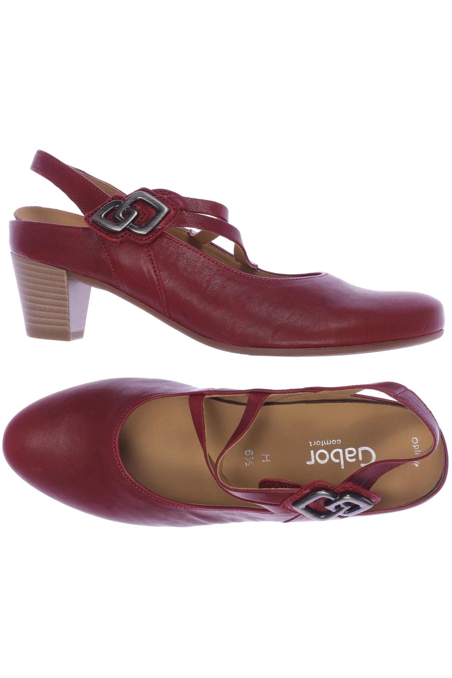 

Gabor Damen Pumps, bordeaux, Gr. 6.5