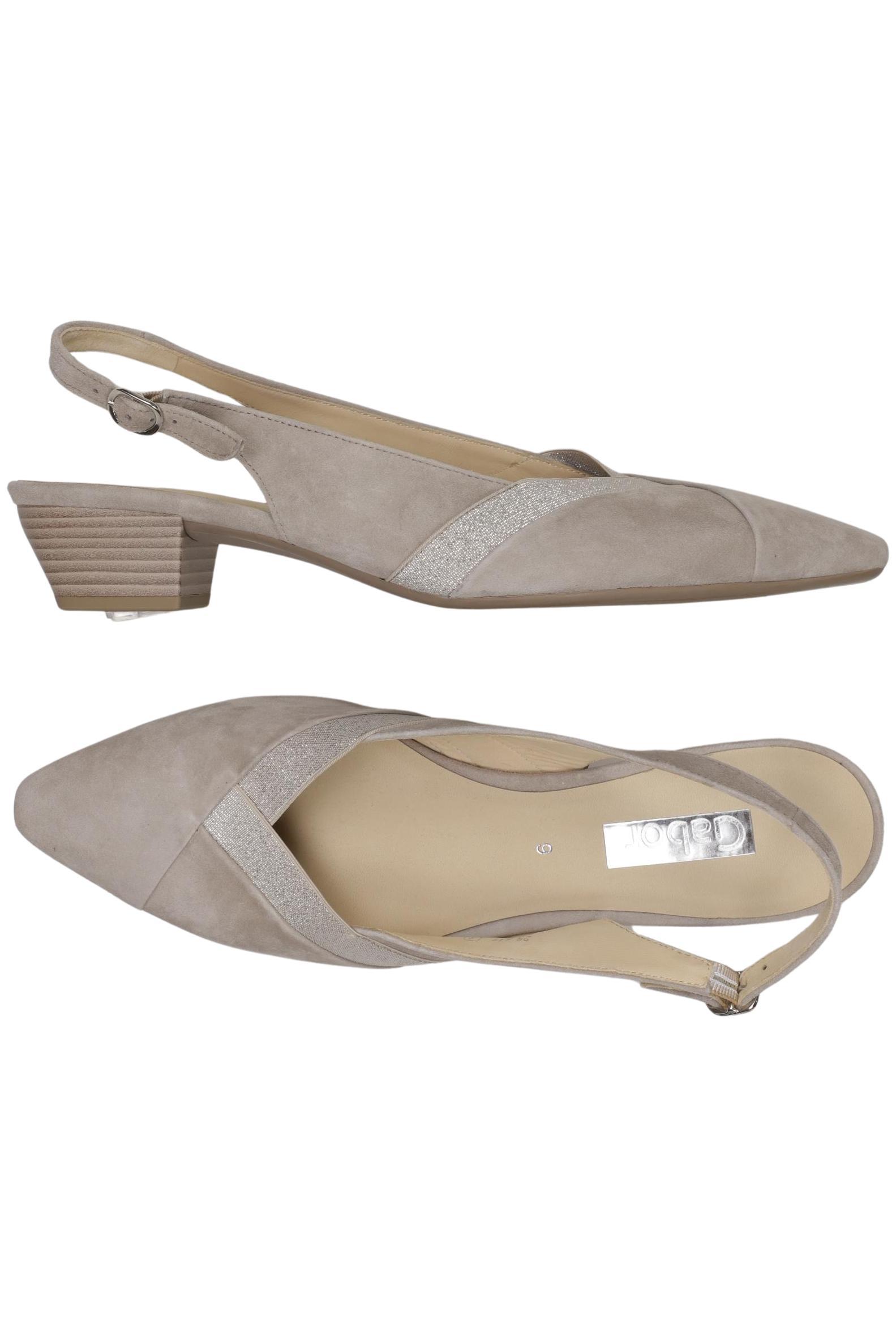 

Gabor Damen Pumps, beige, Gr. 9