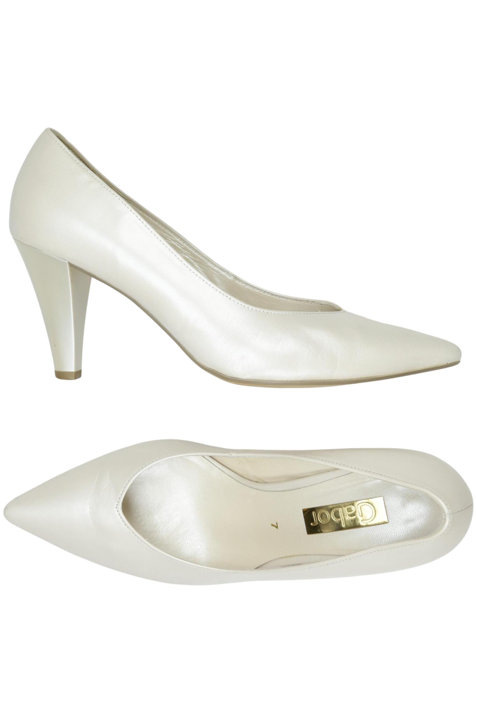 

Gabor Damen Pumps, weiß, Gr. 7