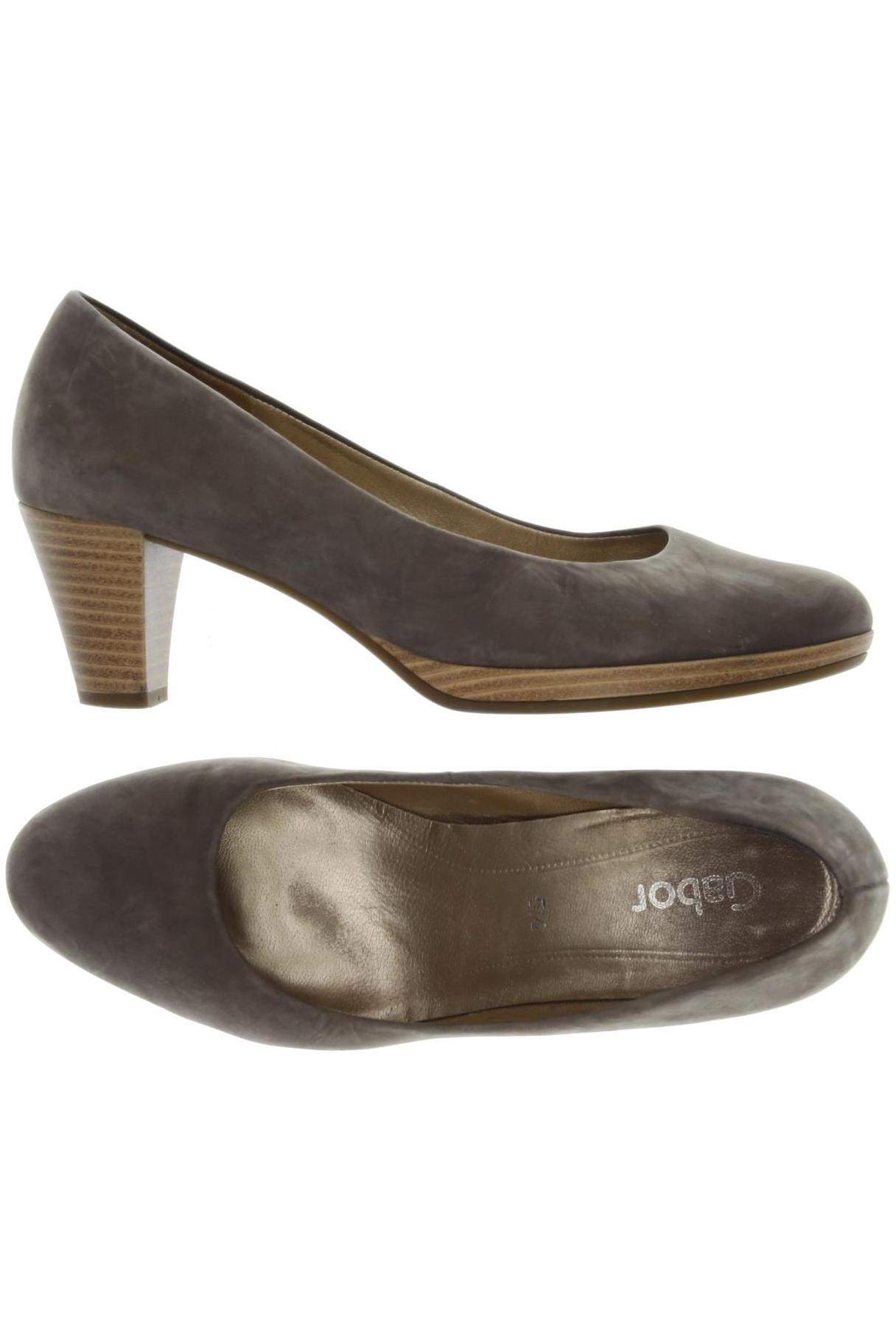 

Gabor Damen Pumps, grau, Gr. 5.5