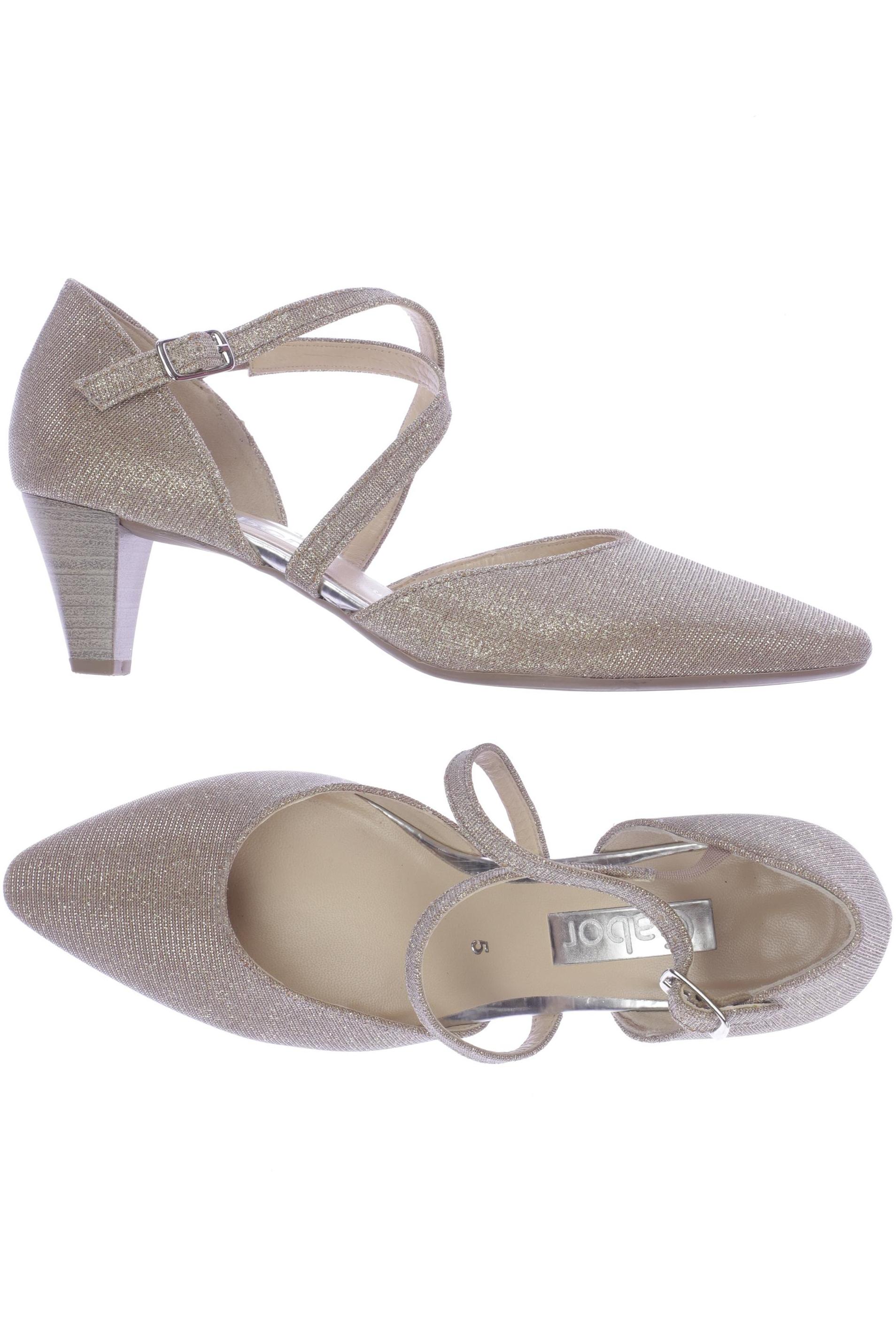 

Gabor Damen Pumps, beige, Gr. 5