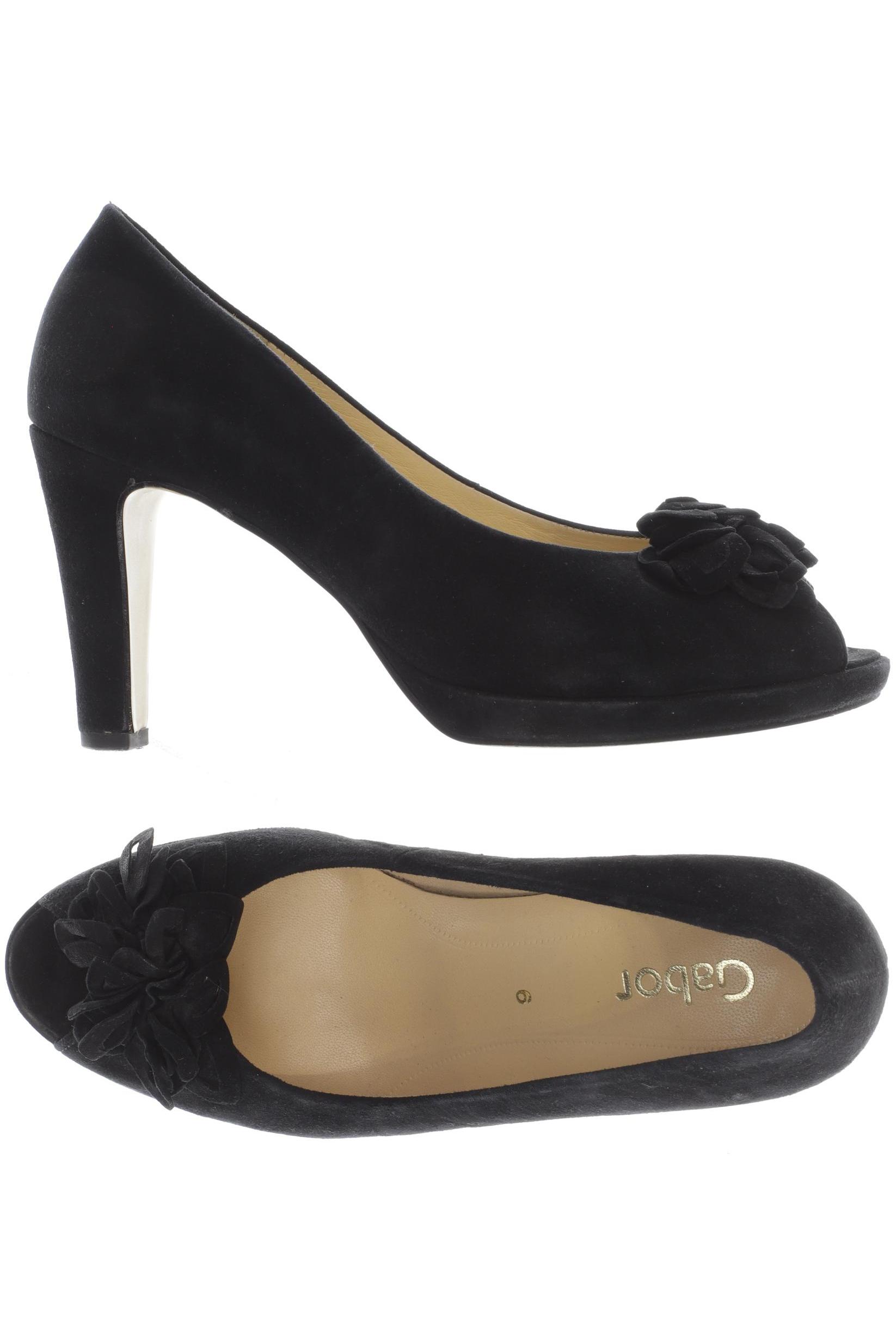 

Gabor Damen Pumps, schwarz, Gr. 6