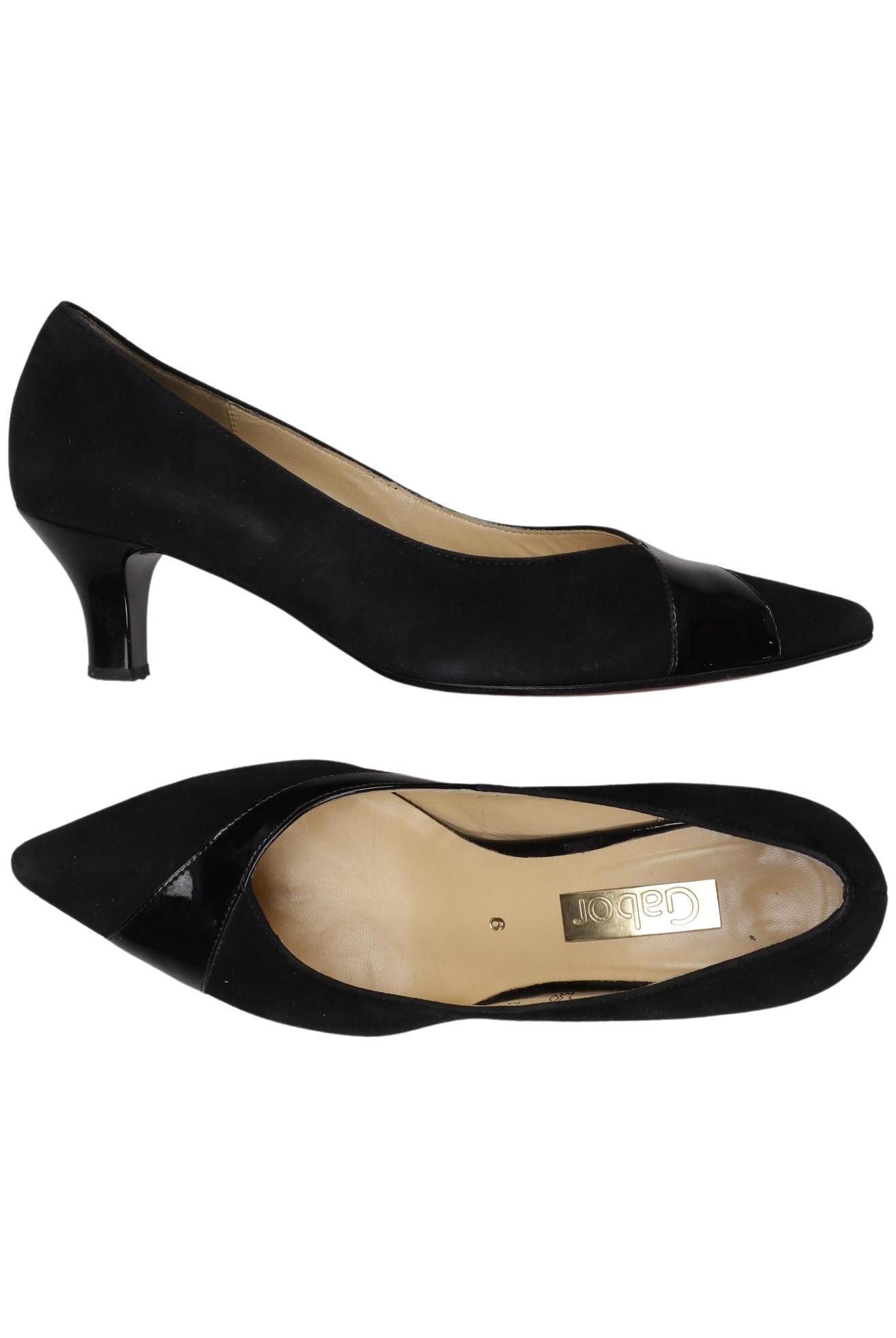 

Gabor Damen Pumps, schwarz, Gr. 6