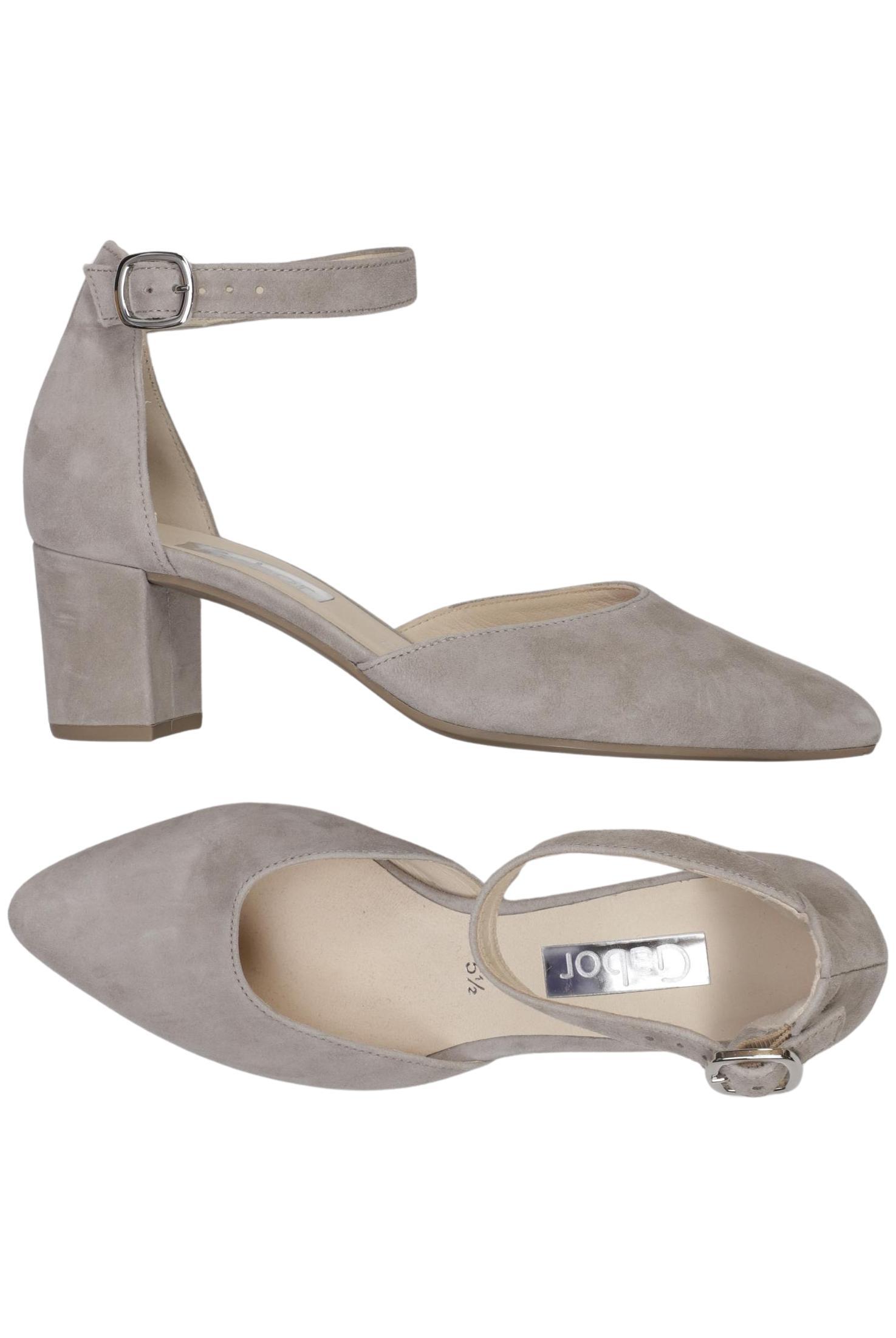 

Gabor Damen Pumps, grau, Gr. 5.5
