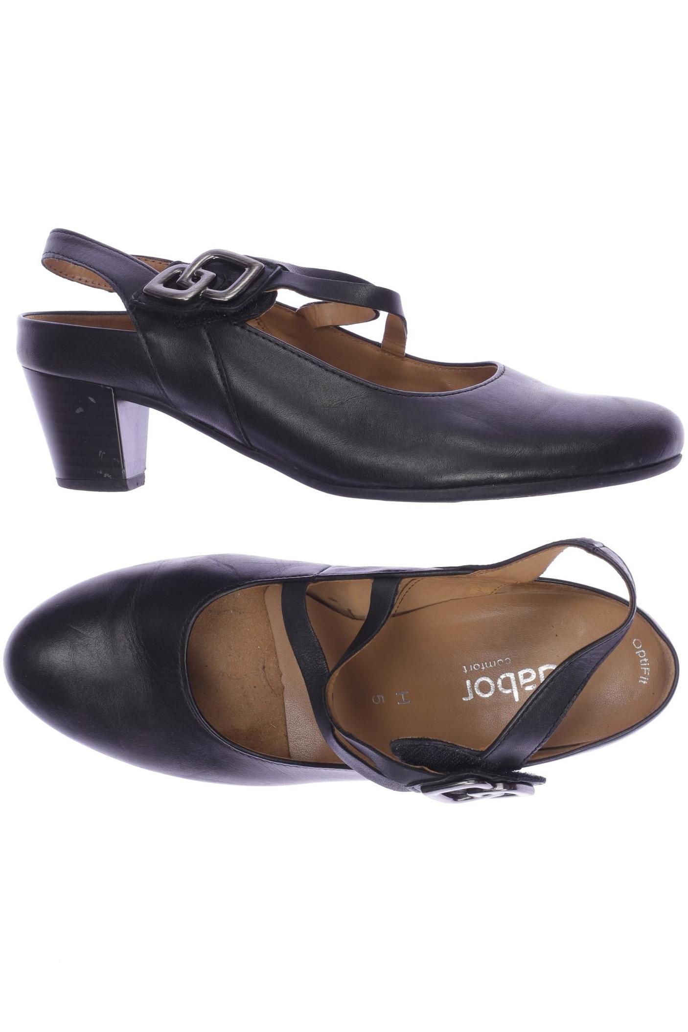 

Gabor Damen Pumps, schwarz, Gr. 5
