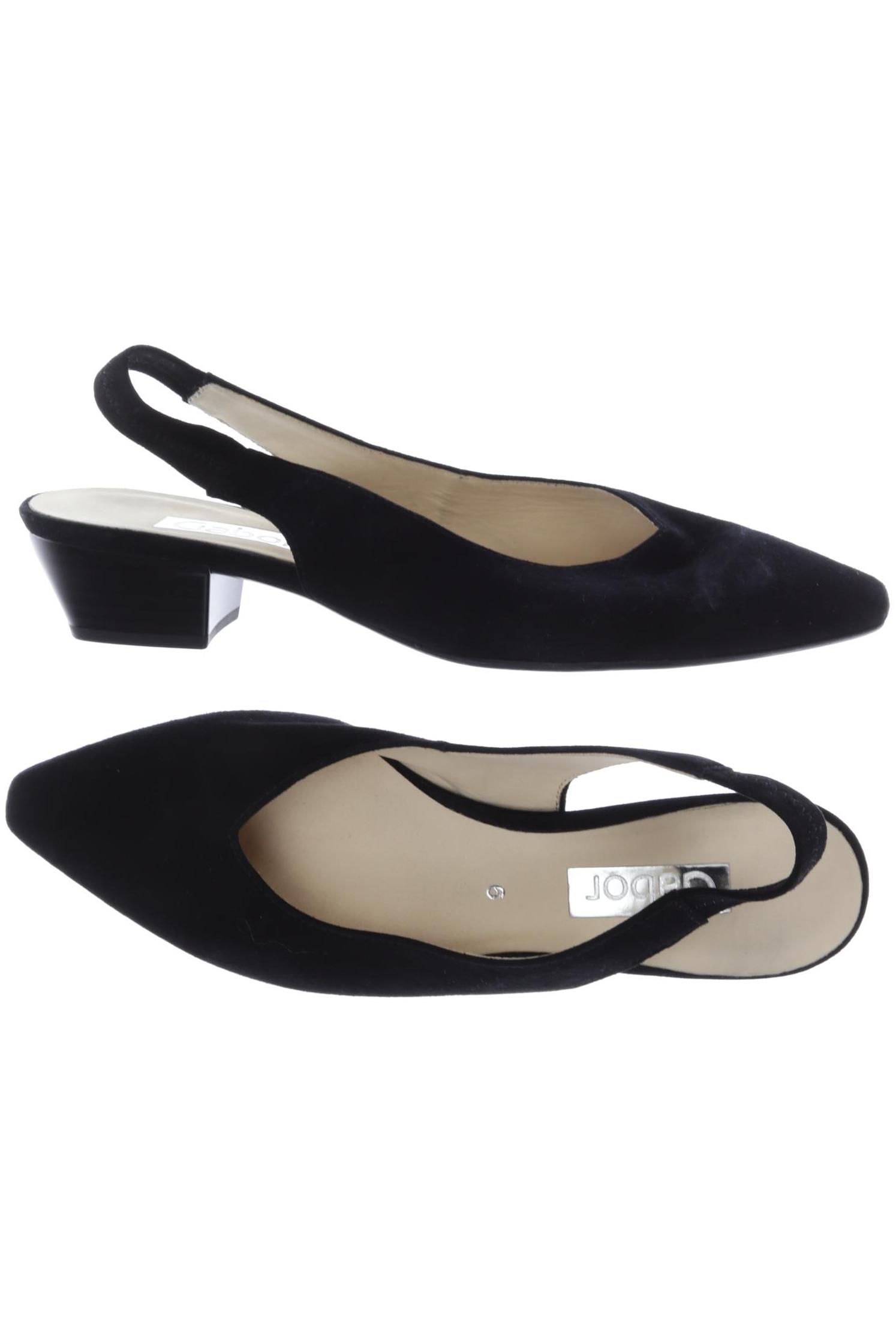 

Gabor Damen Pumps, schwarz, Gr. 6