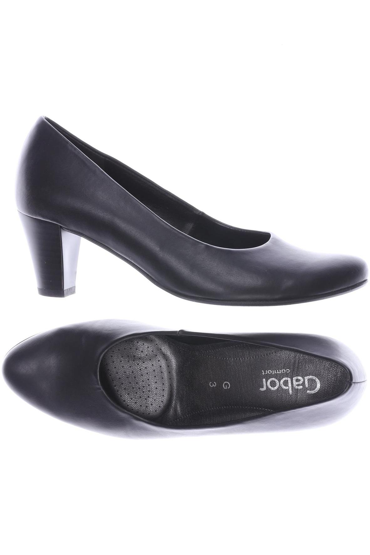 

Gabor Damen Pumps, schwarz, Gr. 3