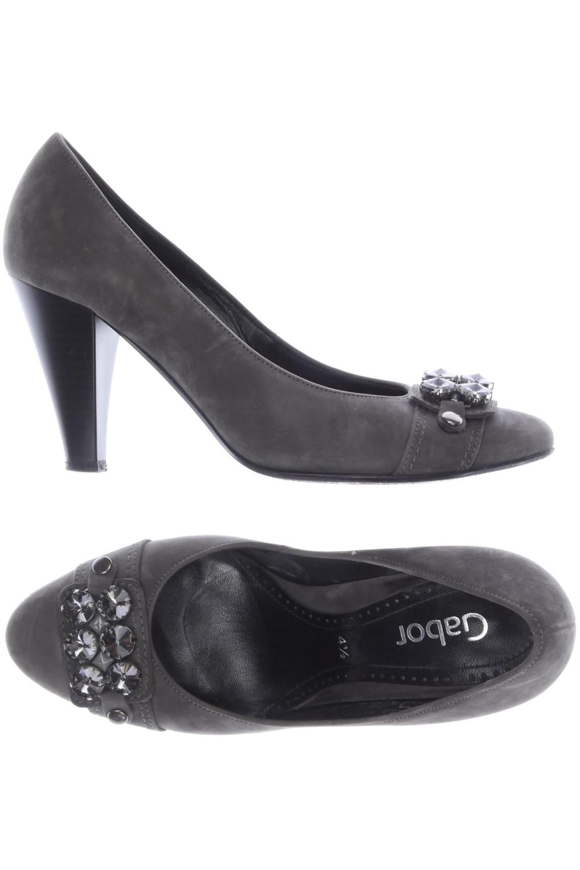 

Gabor Damen Pumps, grau, Gr. 4.5