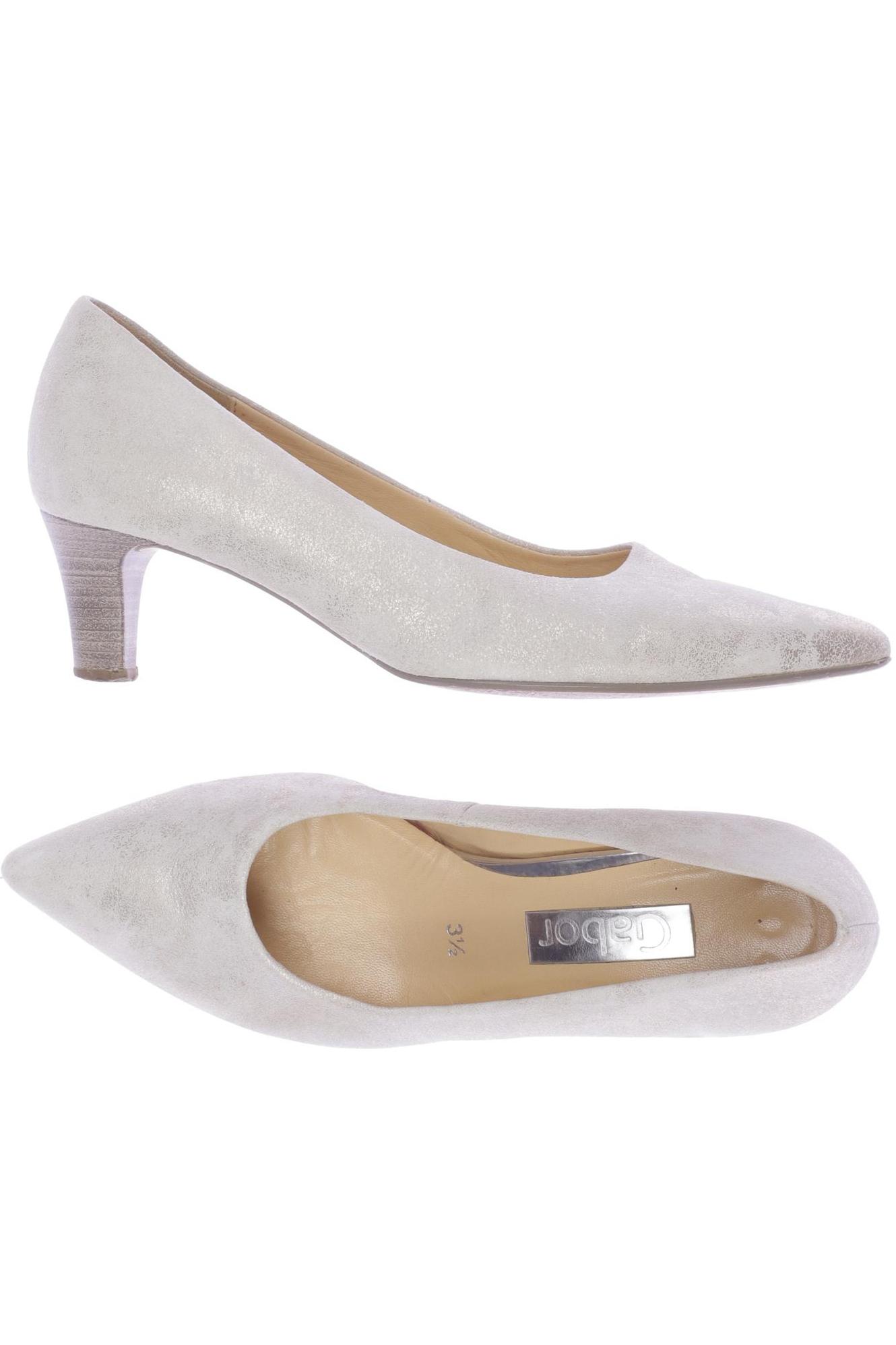 

Gabor Damen Pumps, weiß, Gr. 3.5