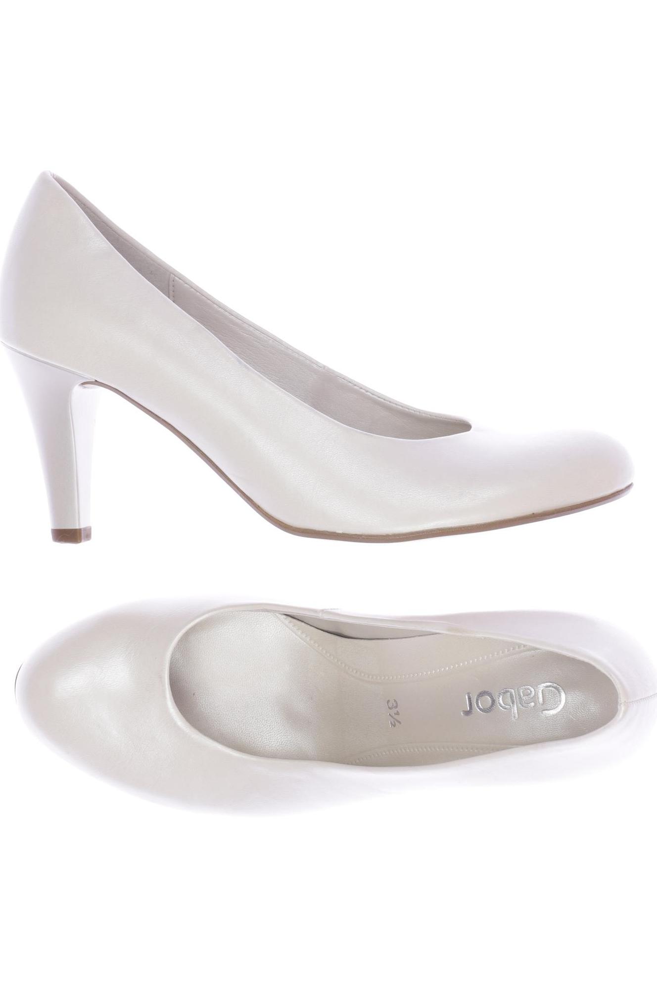 

Gabor Damen Pumps, weiß, Gr. 3.5