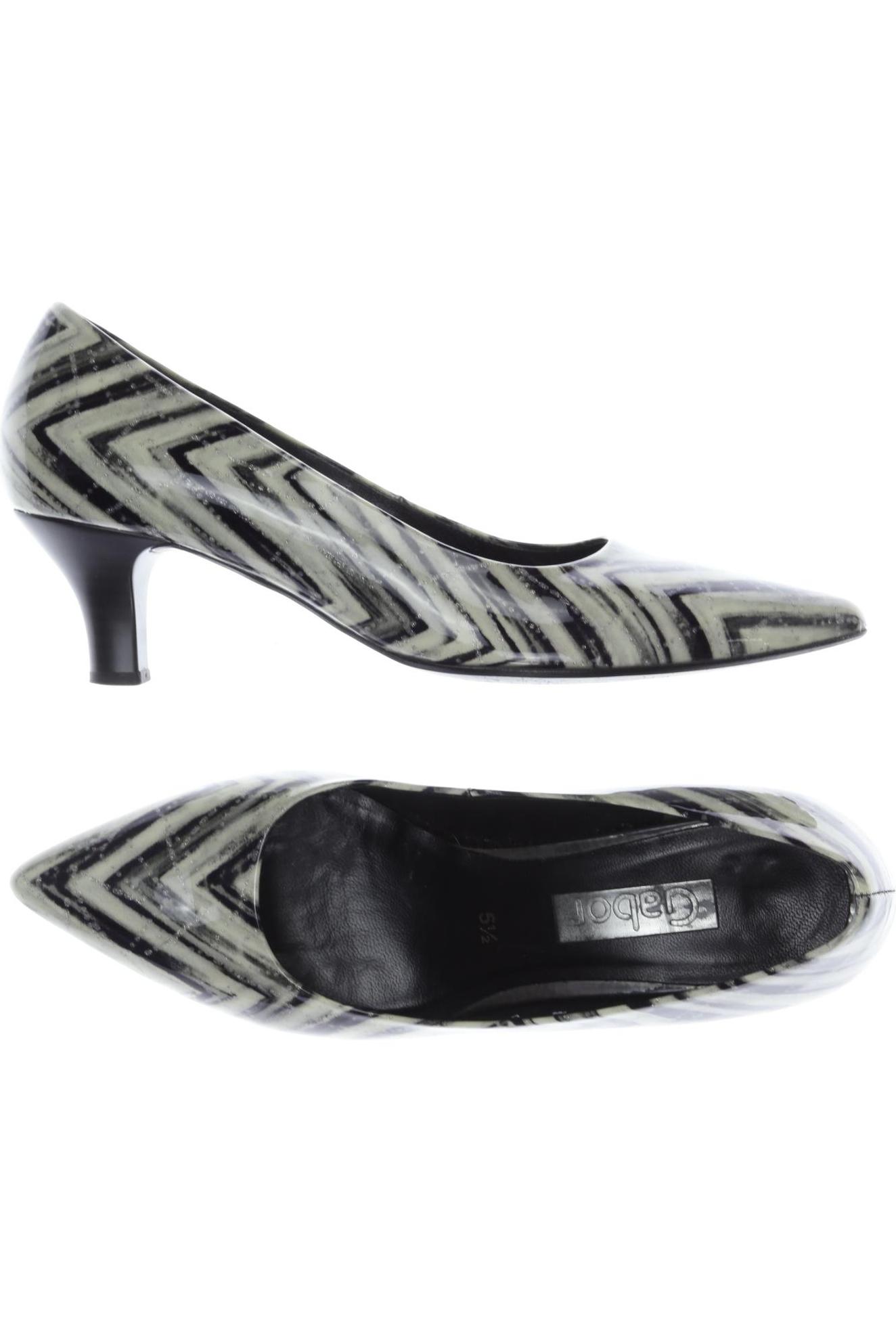 

Gabor Damen Pumps, grau, Gr. 5.5