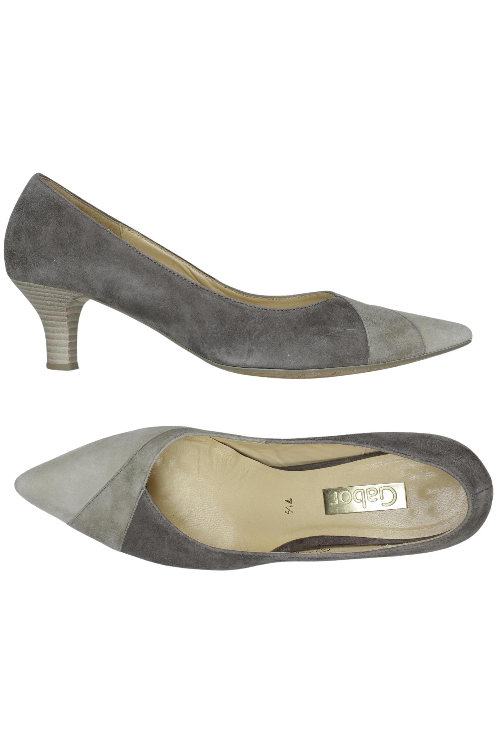 

Gabor Damen Pumps, grau, Gr. 7.5