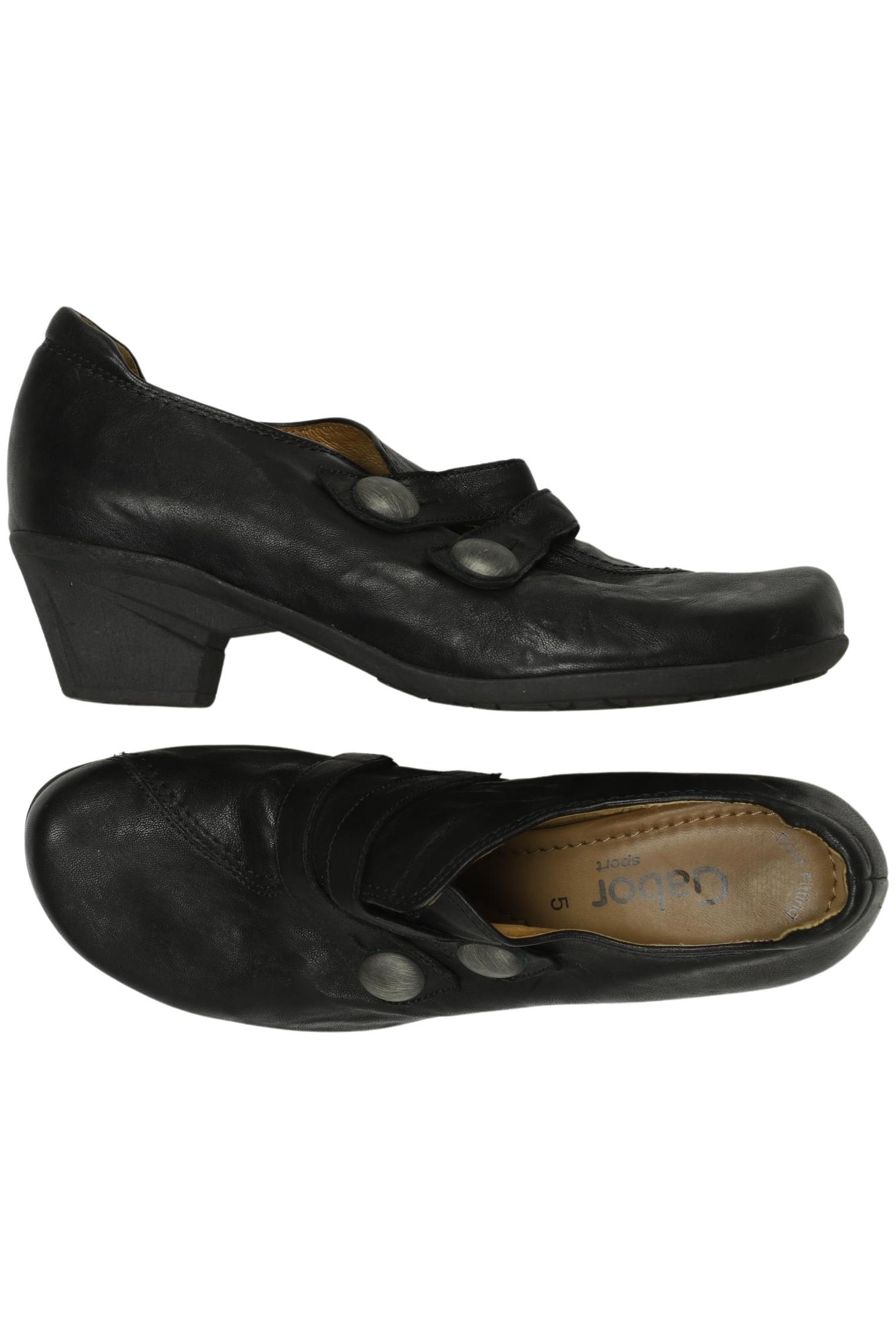 

Gabor Damen Pumps, schwarz, Gr. 5