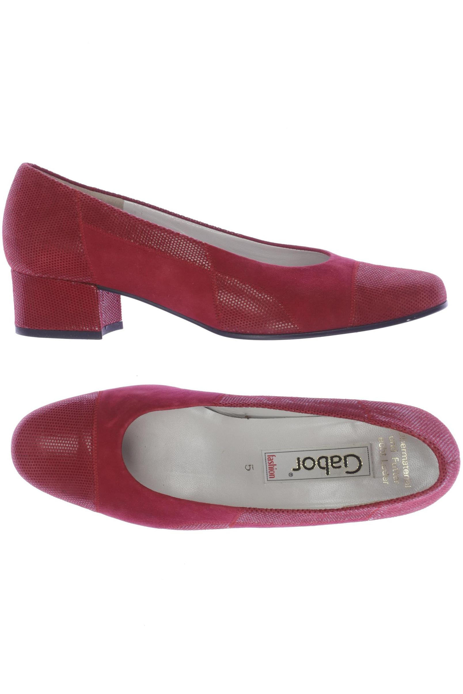 

Gabor Damen Pumps, rot, Gr. 5