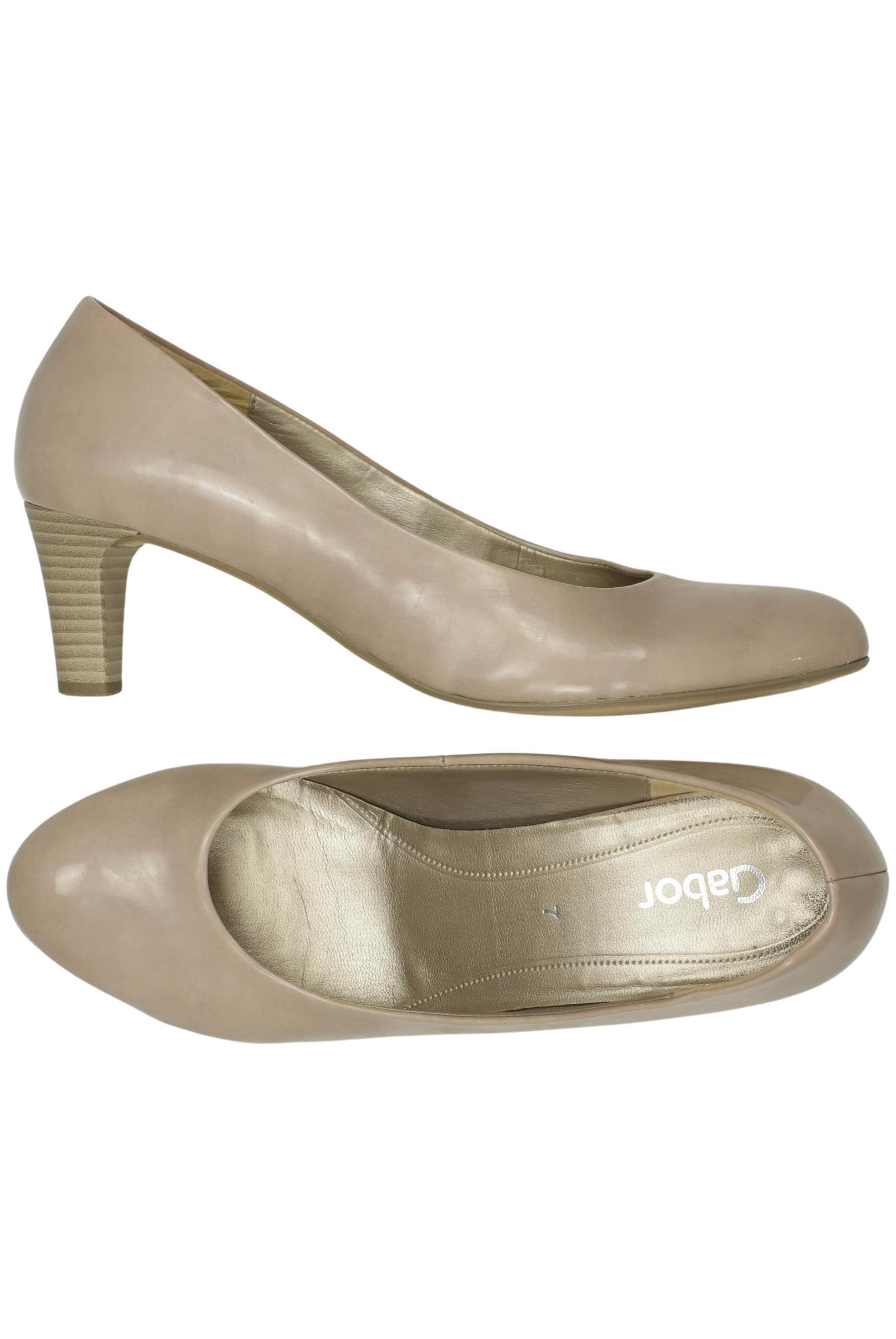 

Gabor Damen Pumps, beige, Gr. 7