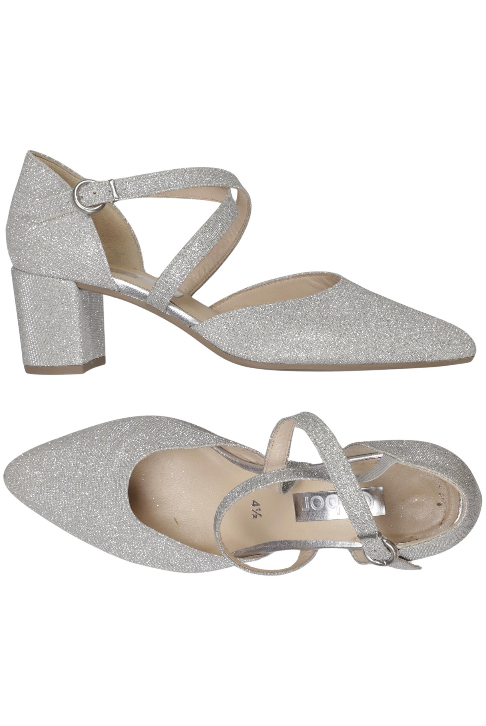 

Gabor Damen Pumps, silber, Gr. 4.5