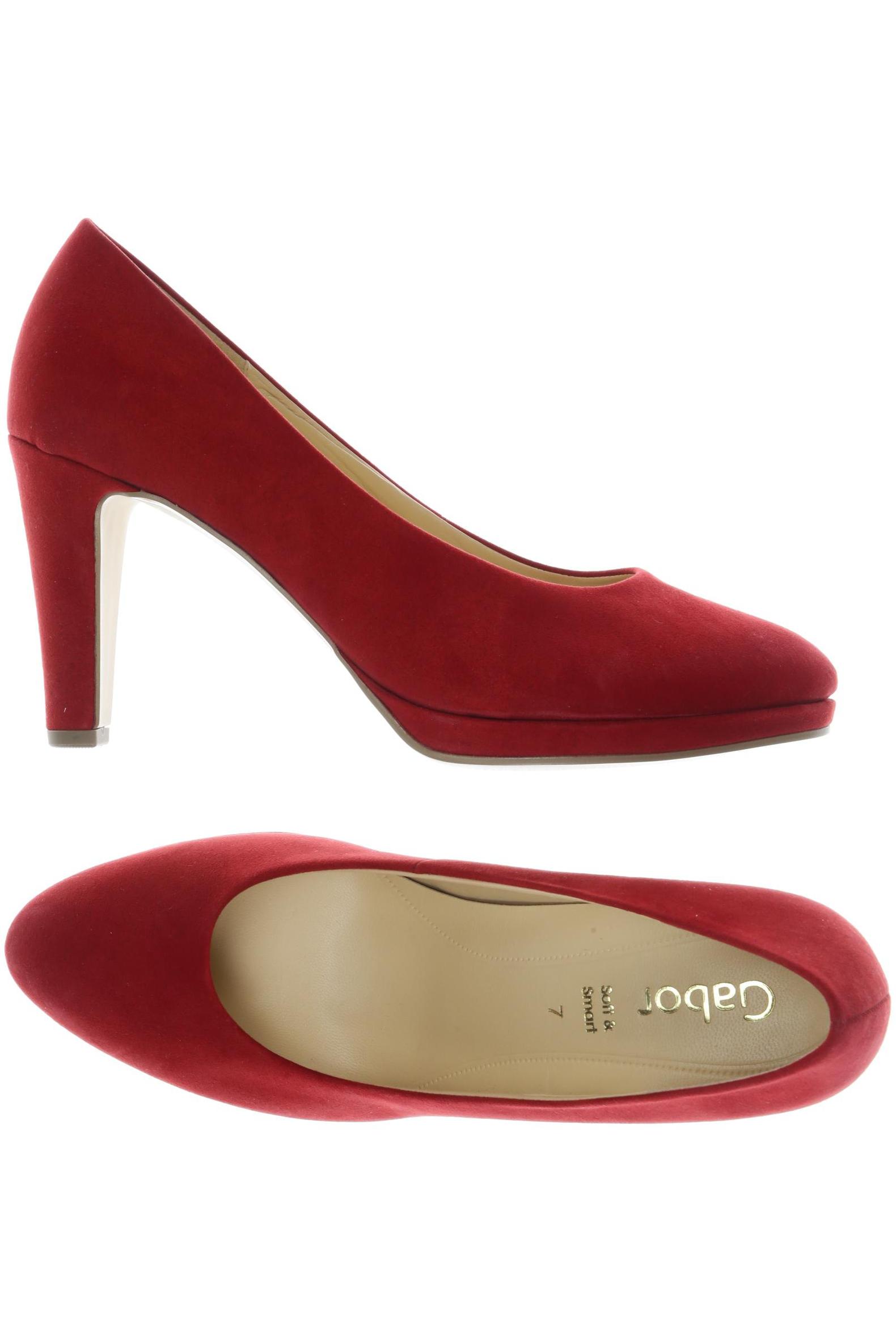 

Gabor Damen Pumps, rot, Gr. 7