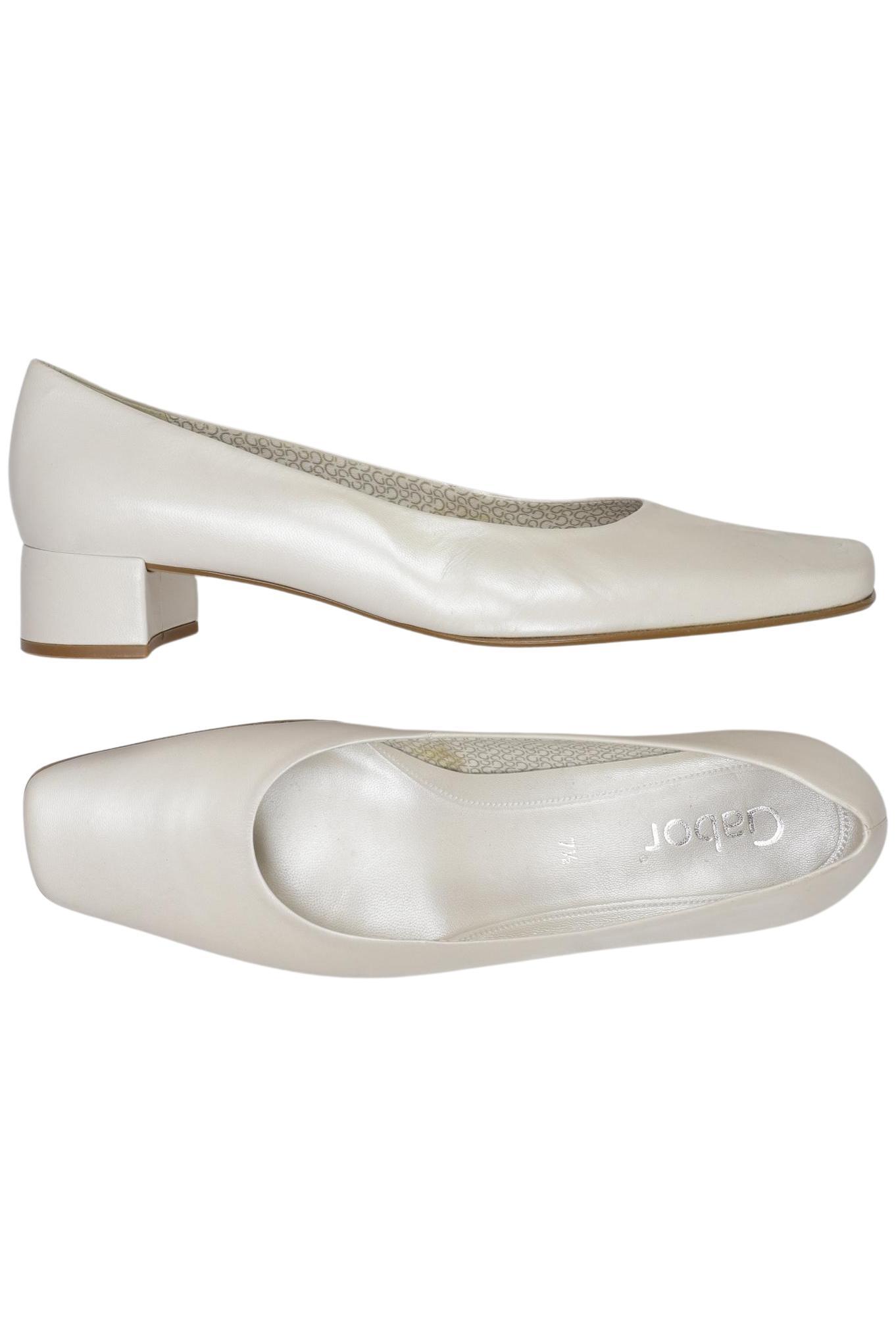 

Gabor Damen Pumps, weiß, Gr. 7.5