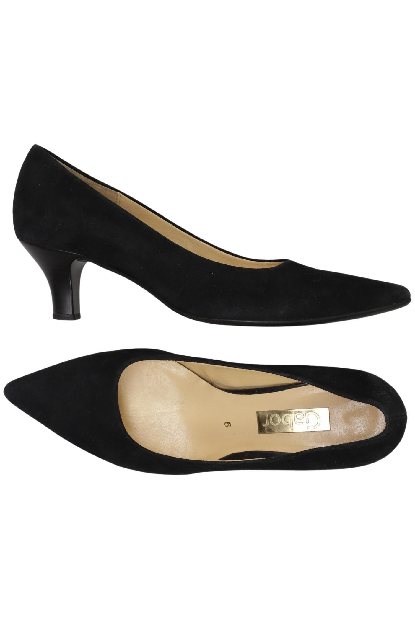 

Gabor Damen Pumps, schwarz, Gr. 6