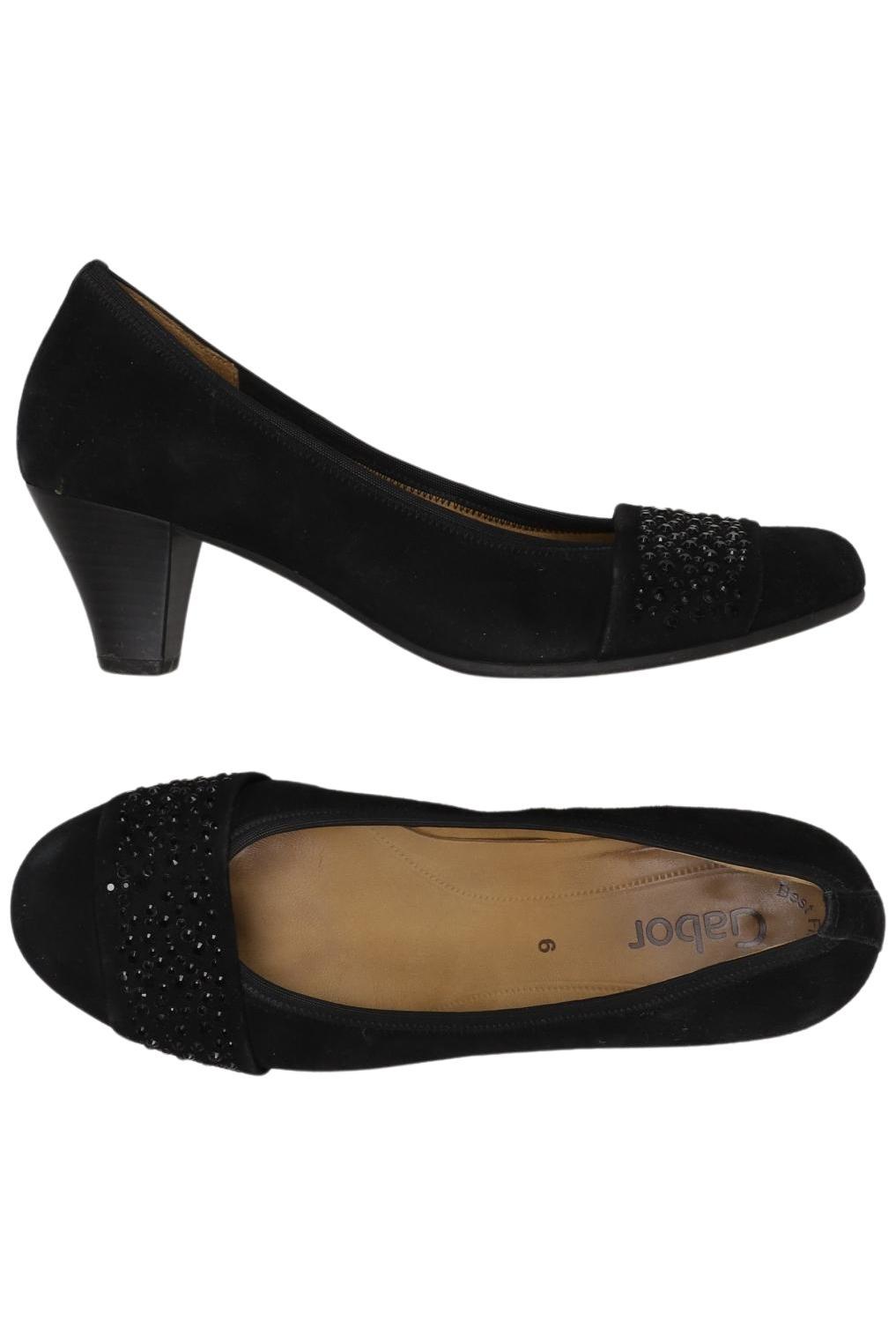 

Gabor Damen Pumps, schwarz, Gr. 6