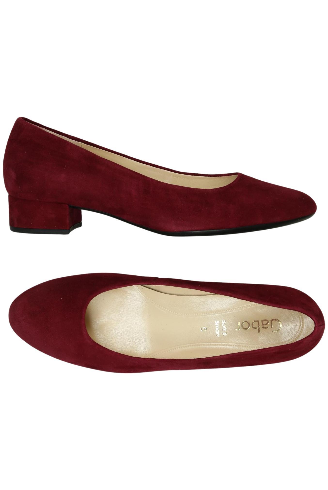 

Gabor Damen Pumps, bordeaux, Gr. 6