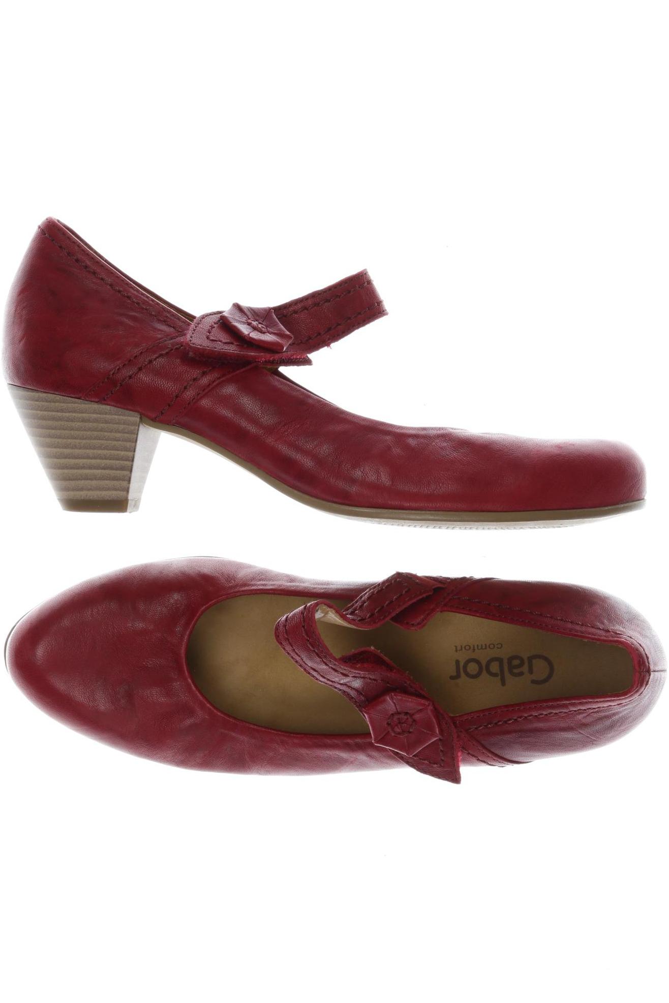 

Gabor Damen Pumps, rot, Gr. 4.5