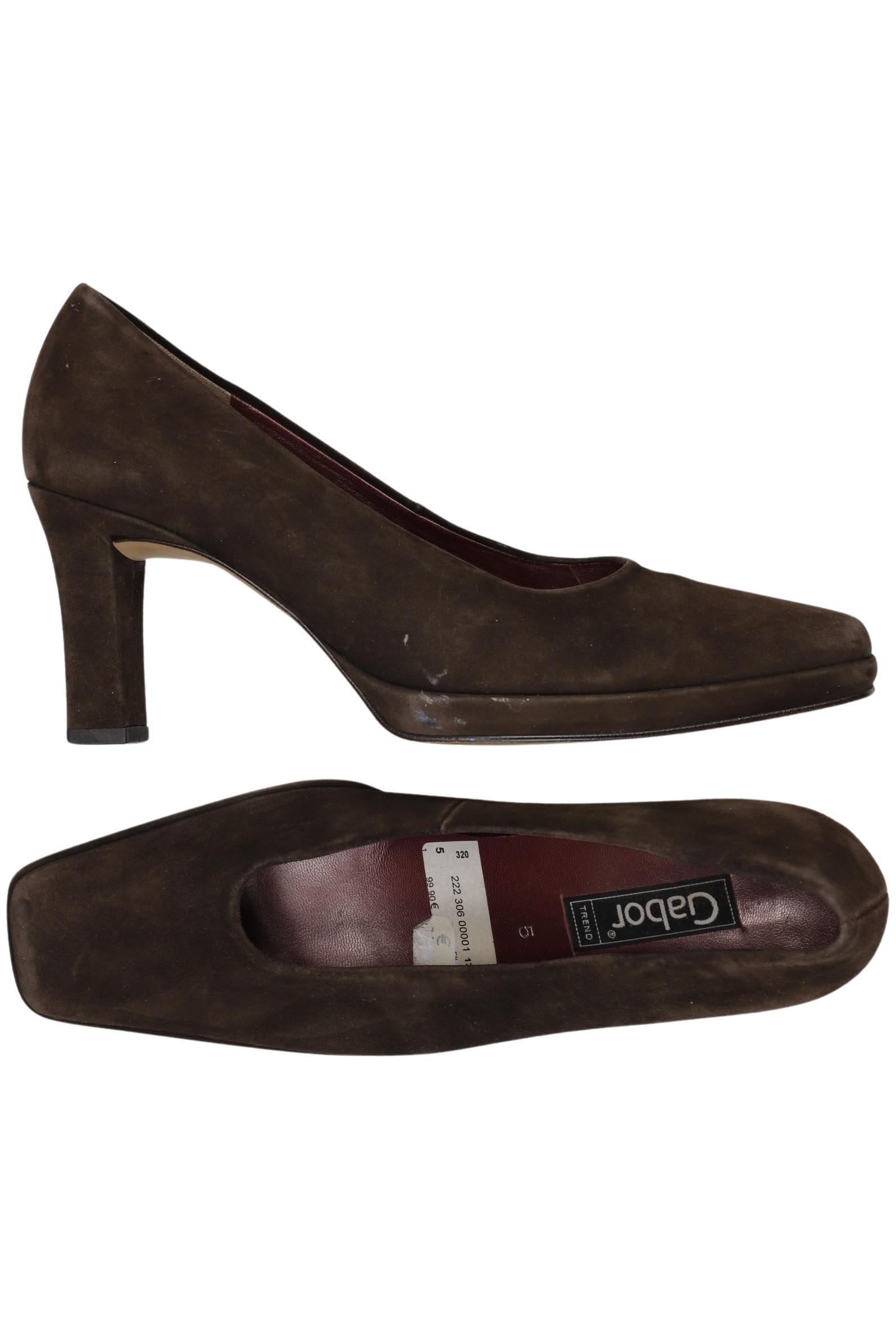 

Gabor Damen Pumps, braun, Gr. 5
