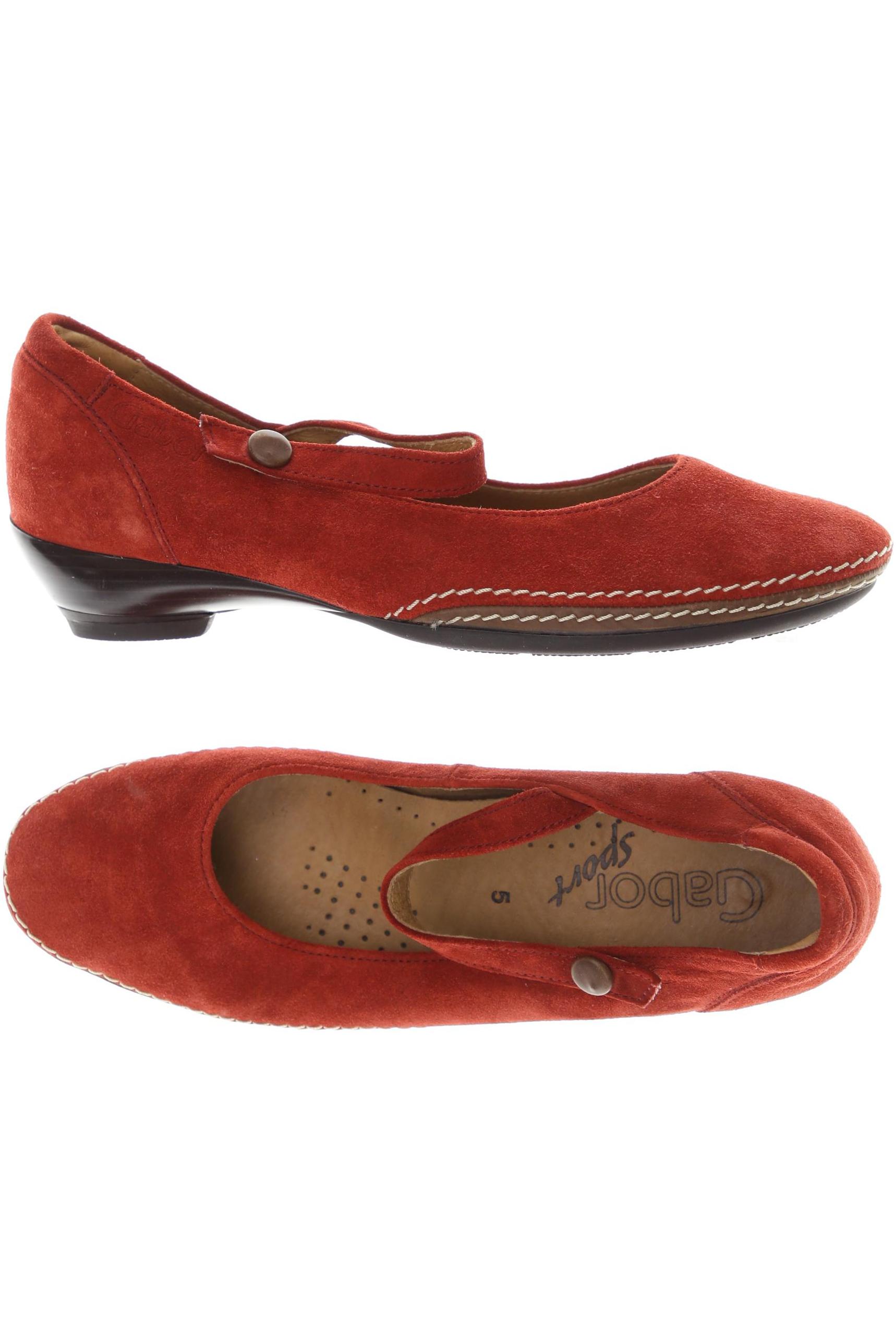 

Gabor Damen Pumps, rot, Gr. 5