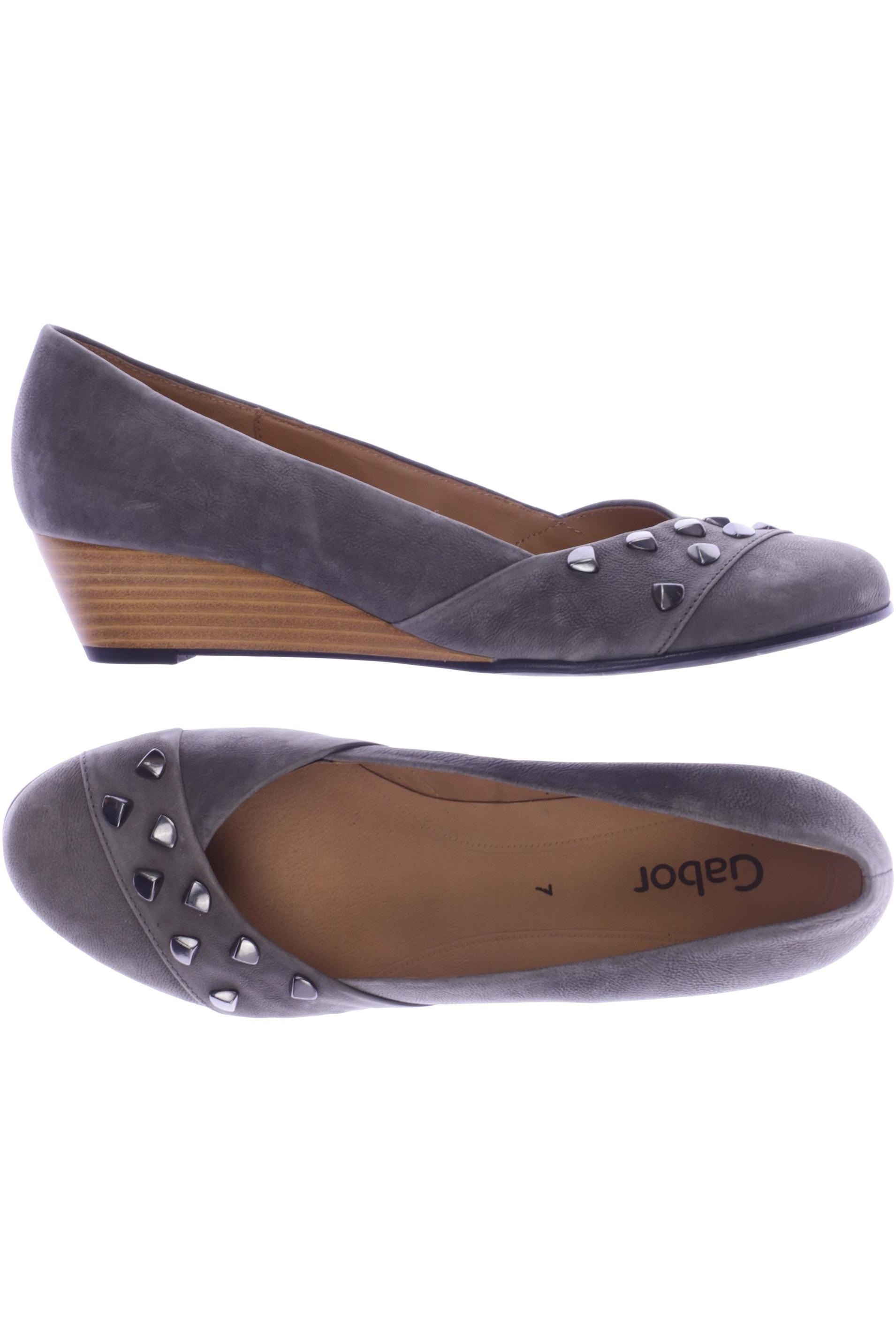 

Gabor Damen Pumps, grau, Gr. 7